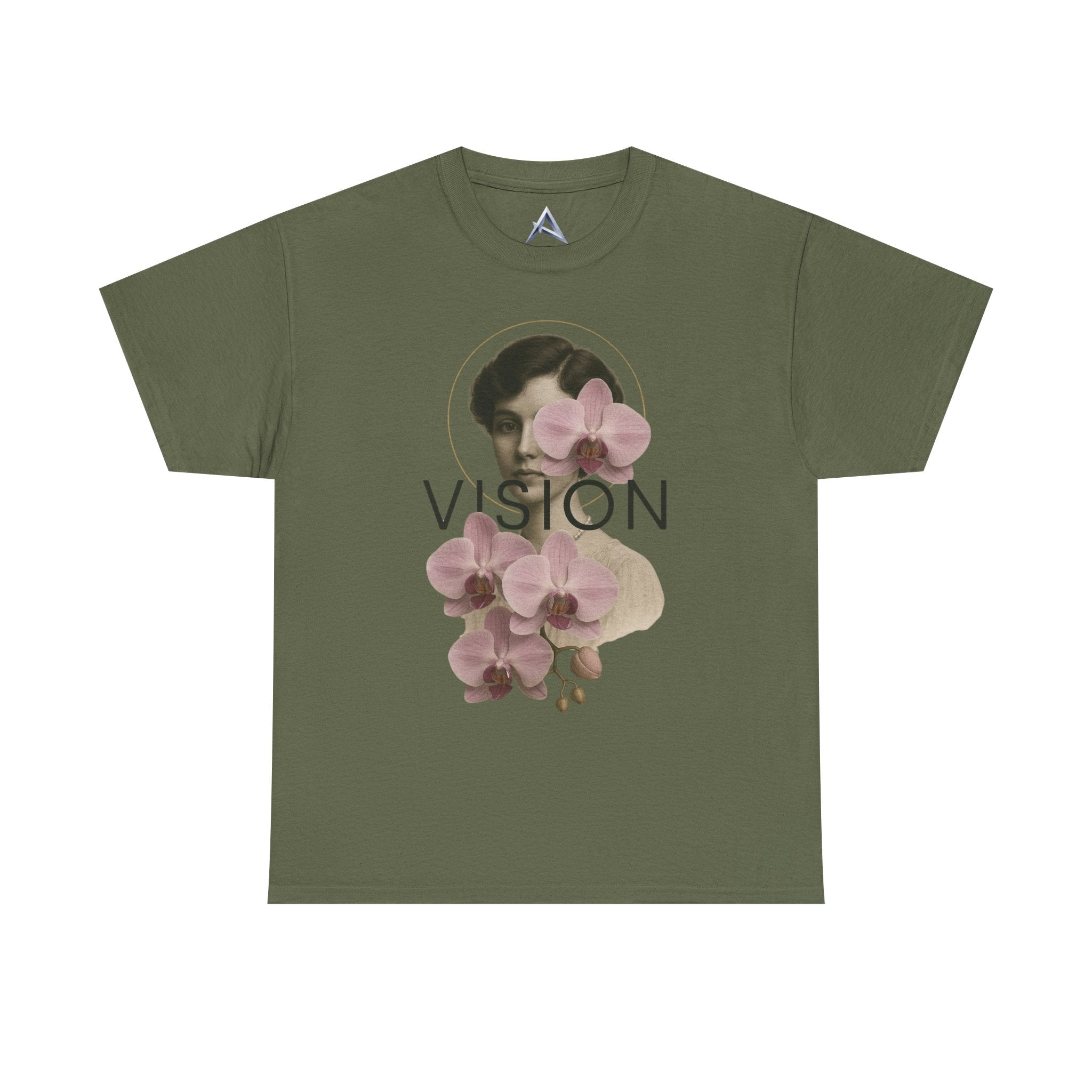 Visionary Floral Unisex Heavy Cotton Tee