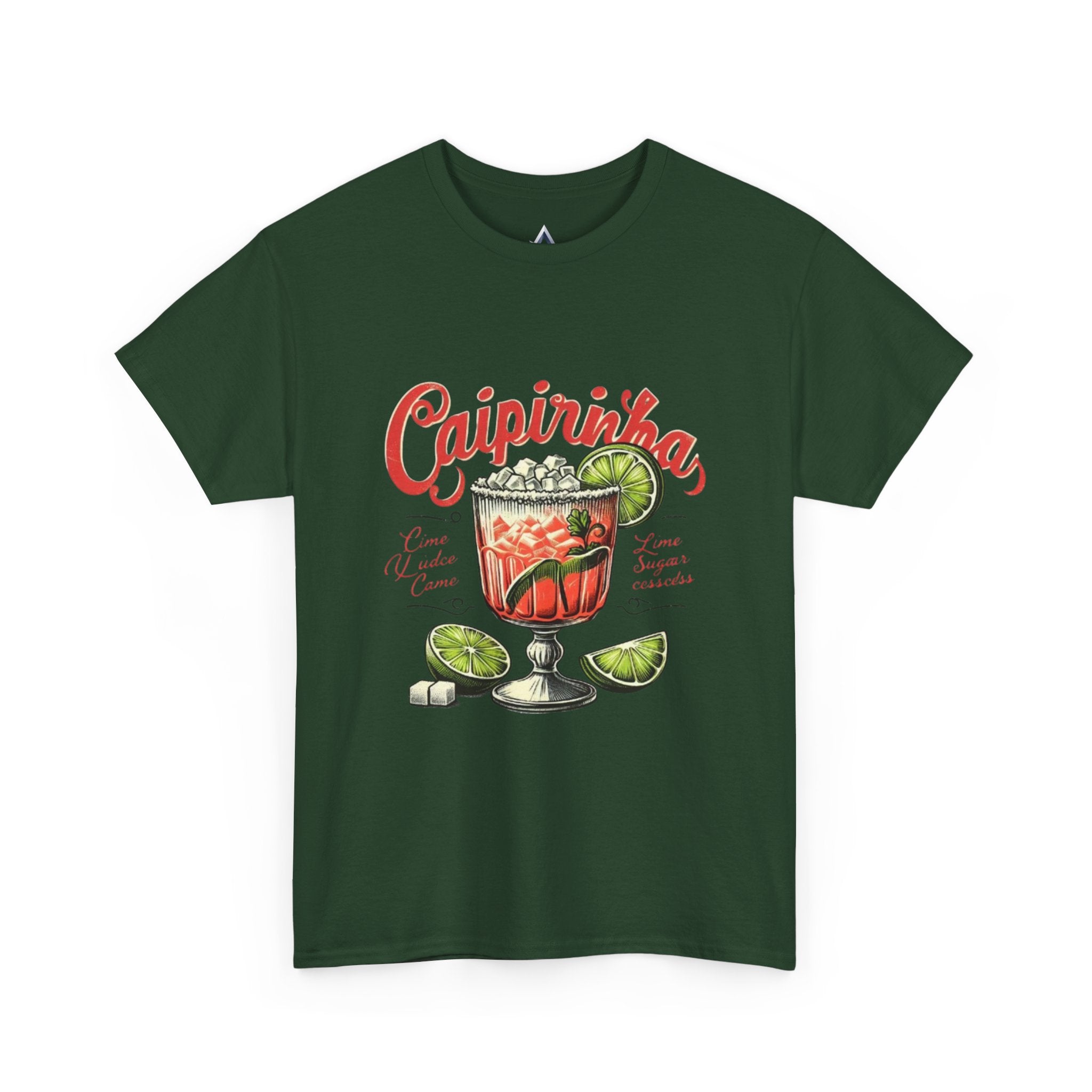 Caipirinha Cocktail Unisex Heavy Cotton Tee
