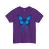 Blue Butterfly Art Unisex Heavy Cotton Tee