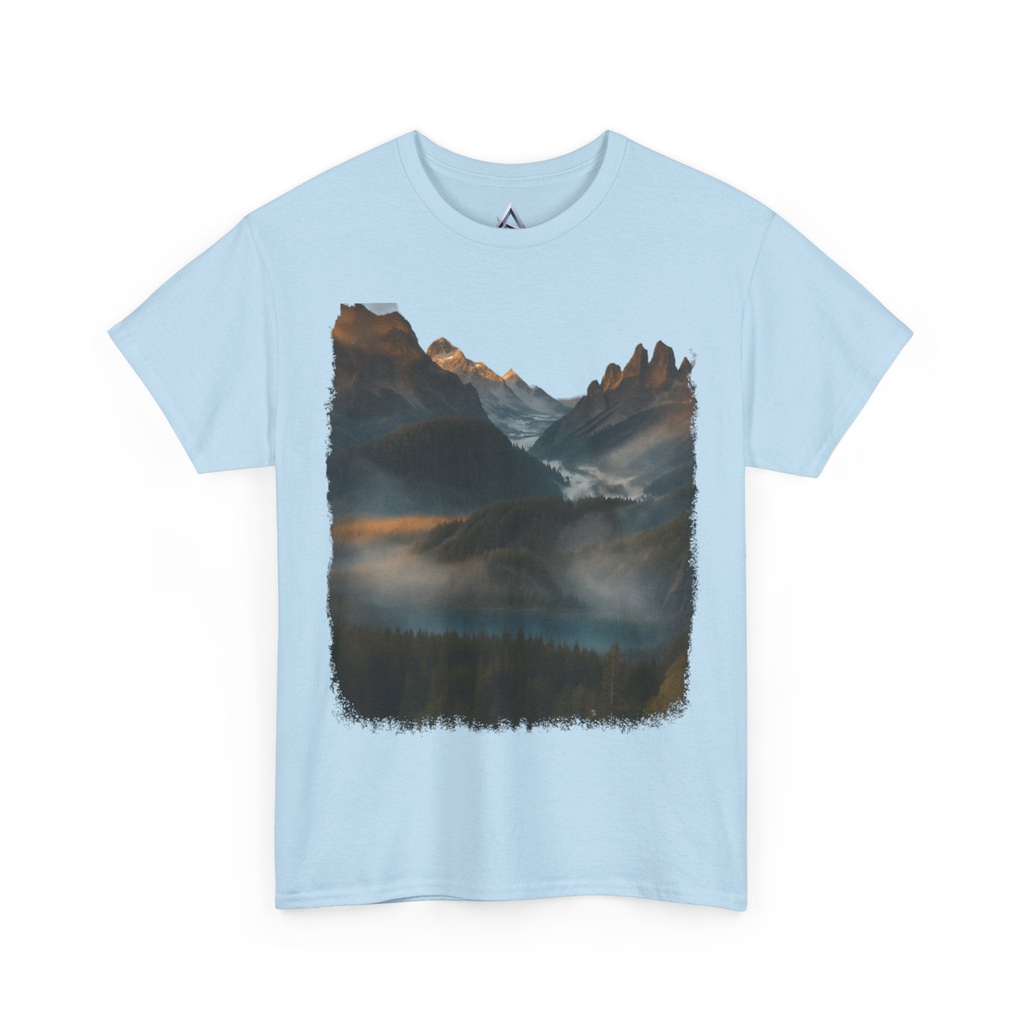 Nature-Inspired Unisex Heavy Cotton Tee, Outdoor, Adventure, Casual Wear, Gift for Nature Lovers, Hiking Merchandise