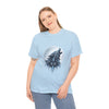 Moonlit Wolf Graphic Unisex Heavy Cotton Tee