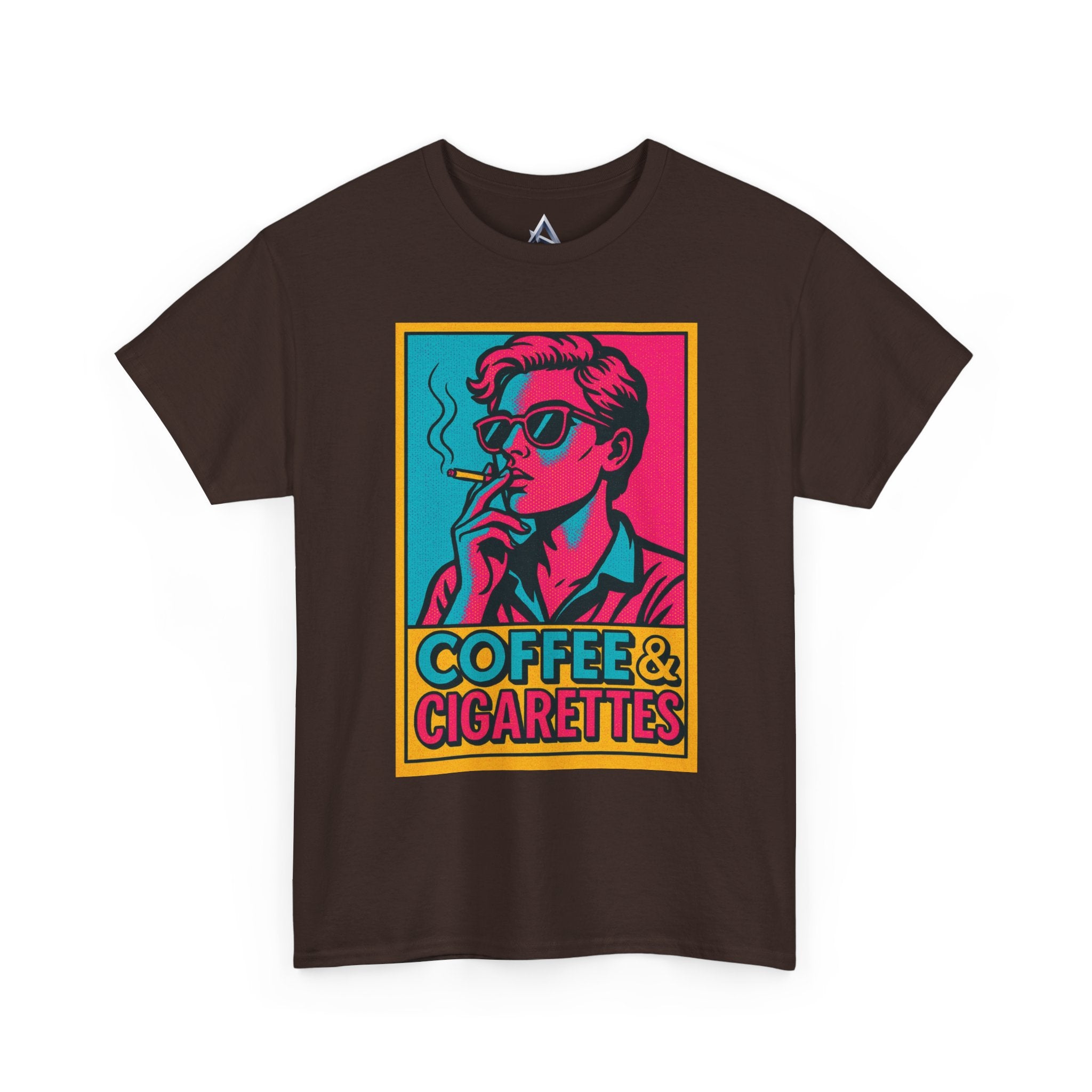 Coffee & Cigarettes Vintage Unisex Heavy Cotton Tee