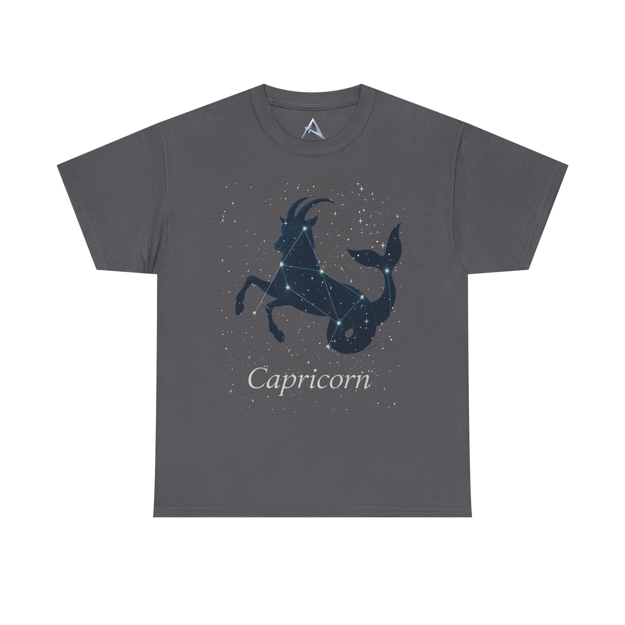 Capricorn Astrology Constellation Unisex Heavy Cotton Tee