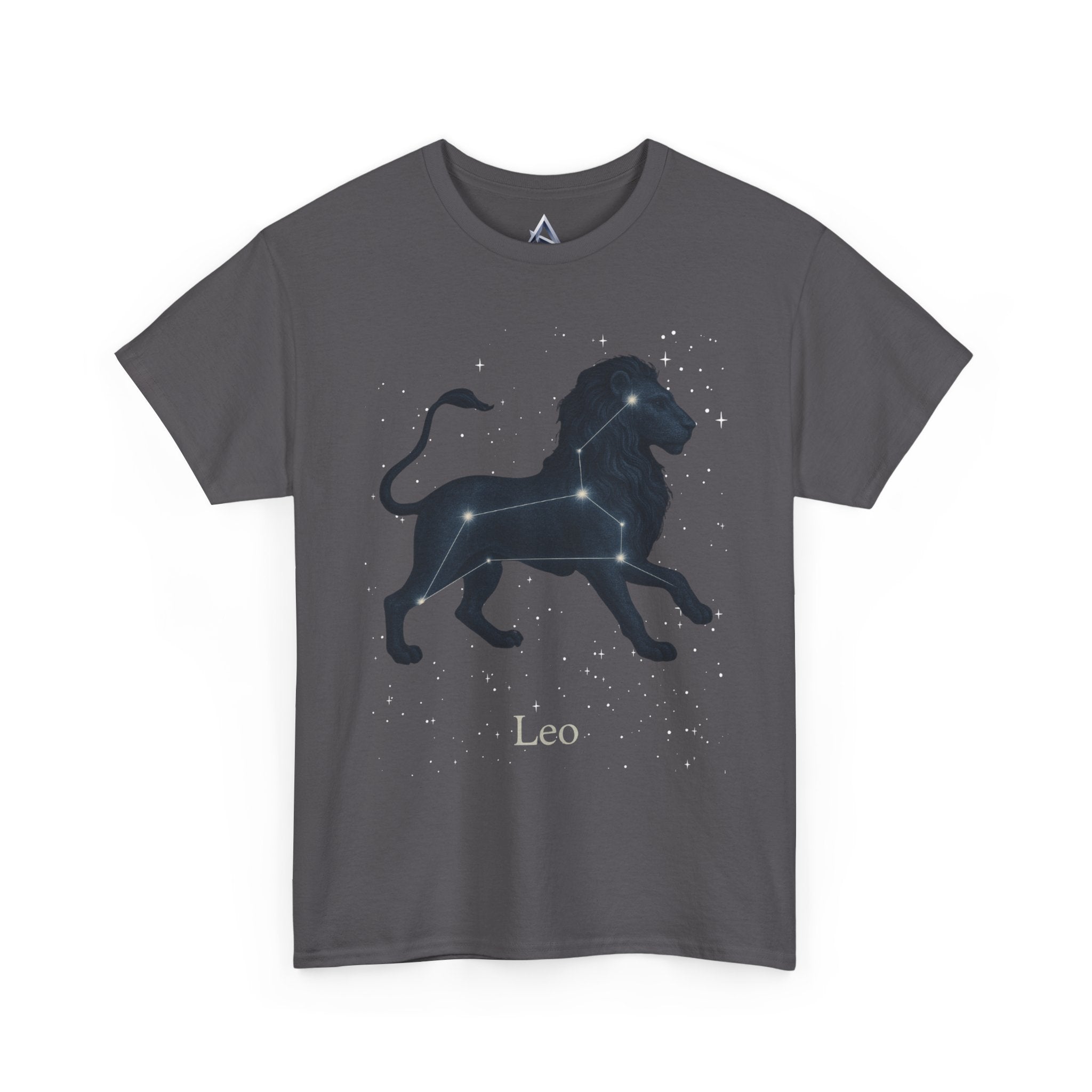 Leo Constellation Zodiac Heavy Cotton Tee