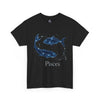 Pisces Zodiac Astrology Unisex Heavy Cotton Tee
