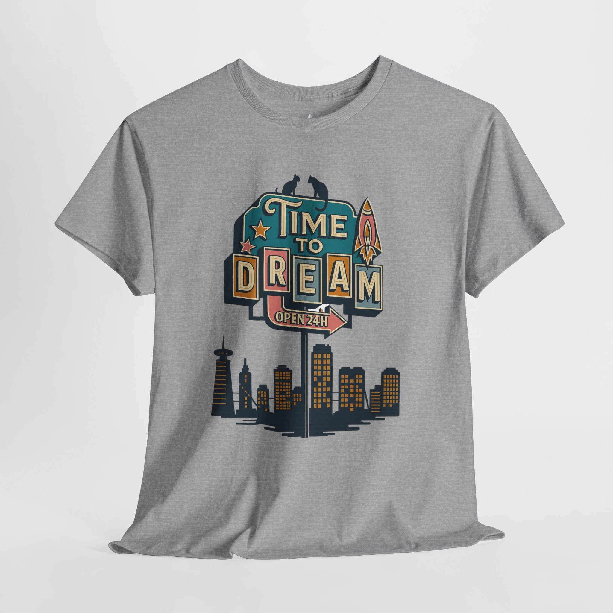 Dream Town Unisex Heavy Cotton Tee