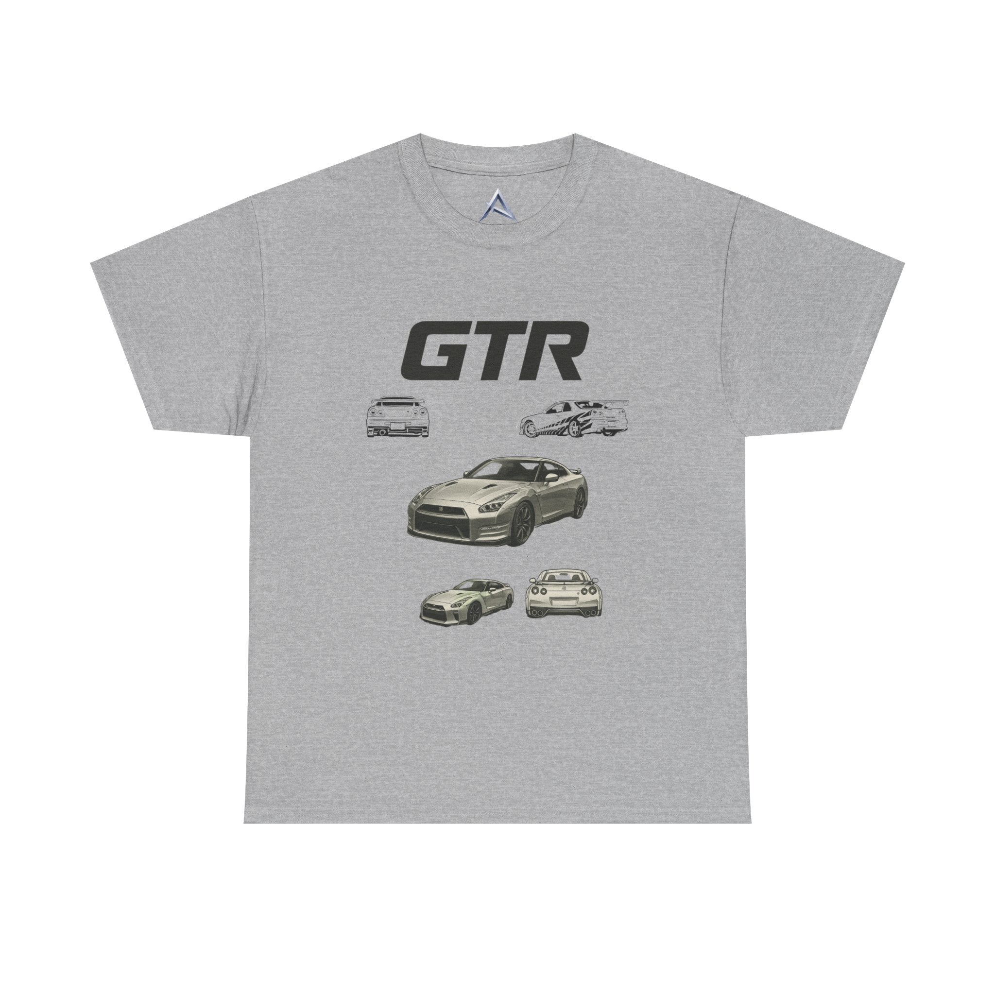 GTR Car Enthusiast Graphic Heavy Cotton Tee