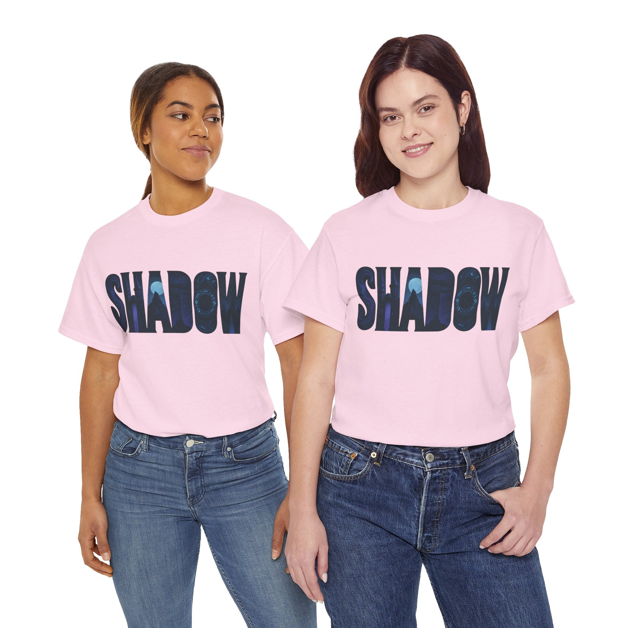 Shadow Graphic Unisex Heavy Cotton Tee