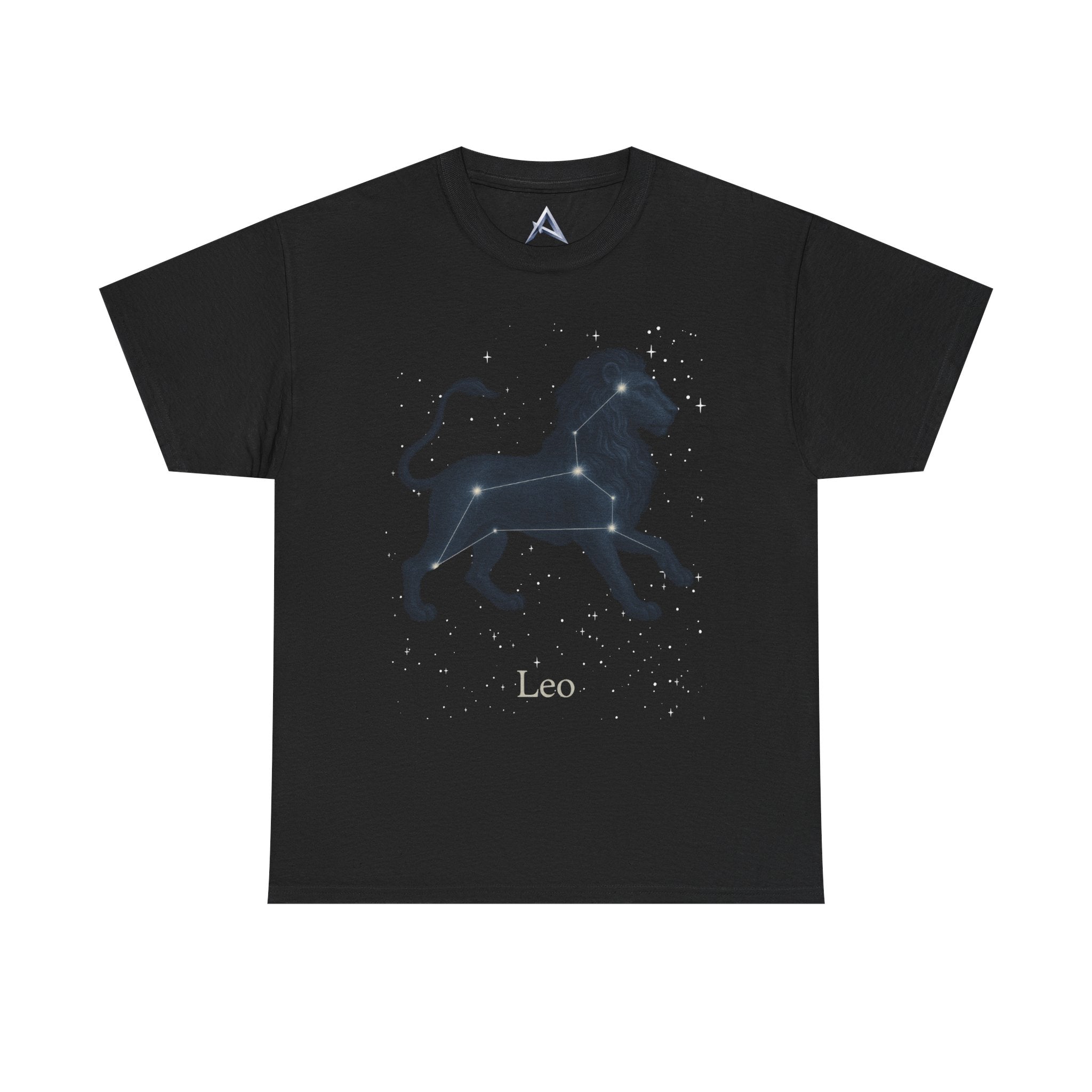 Leo Constellation Zodiac Heavy Cotton Tee