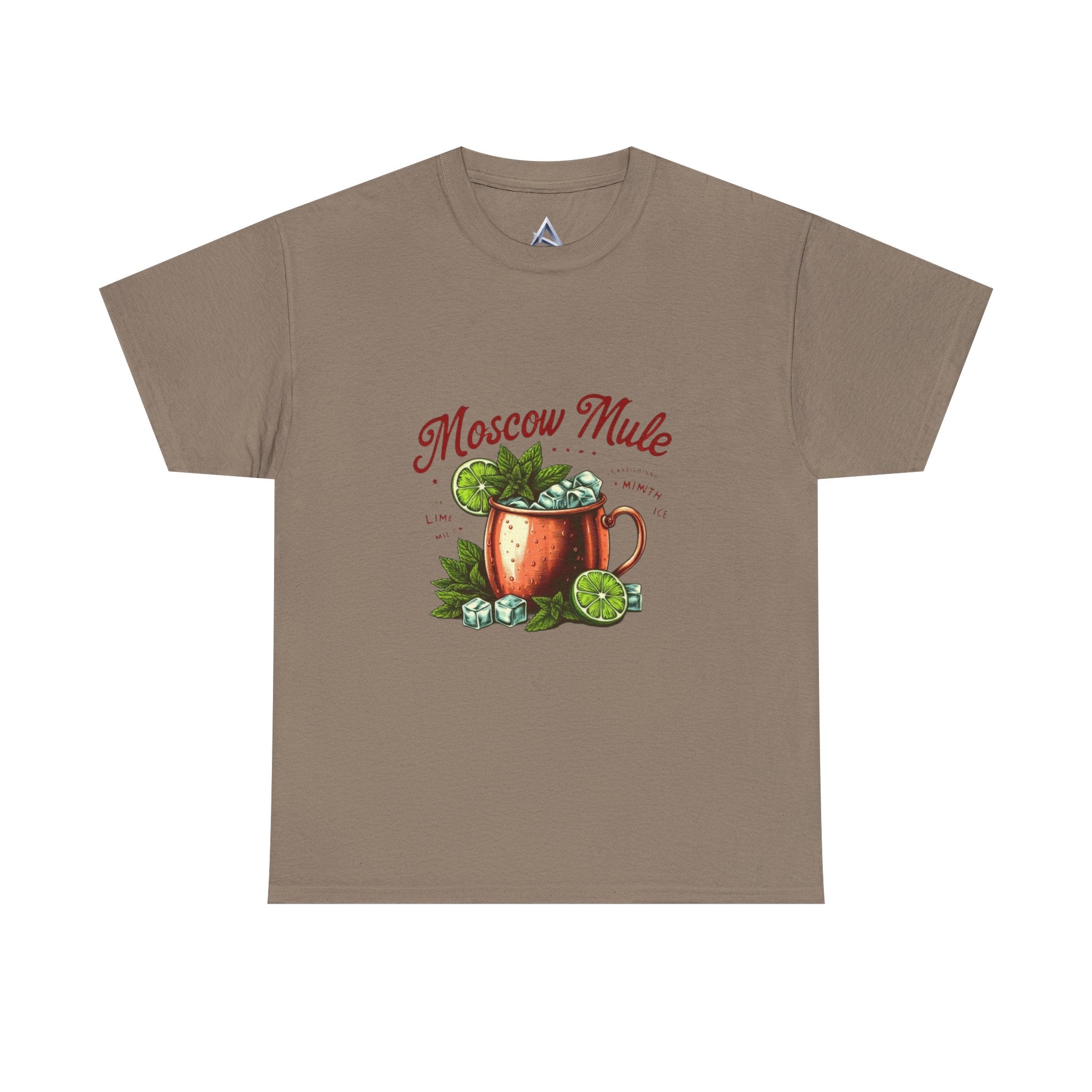 Moscow Mule Cocktail Unisex Heavy Cotton Tee