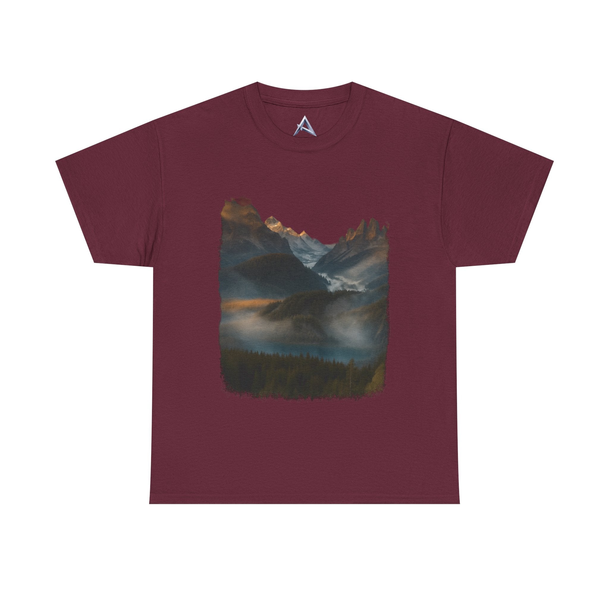 Nature-Inspired Unisex Heavy Cotton Tee