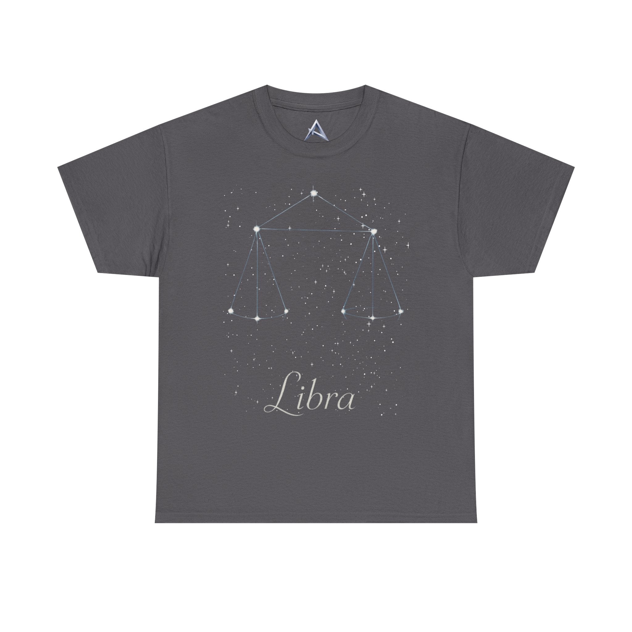 Libra Constellation Unisex Heavy Cotton Tee