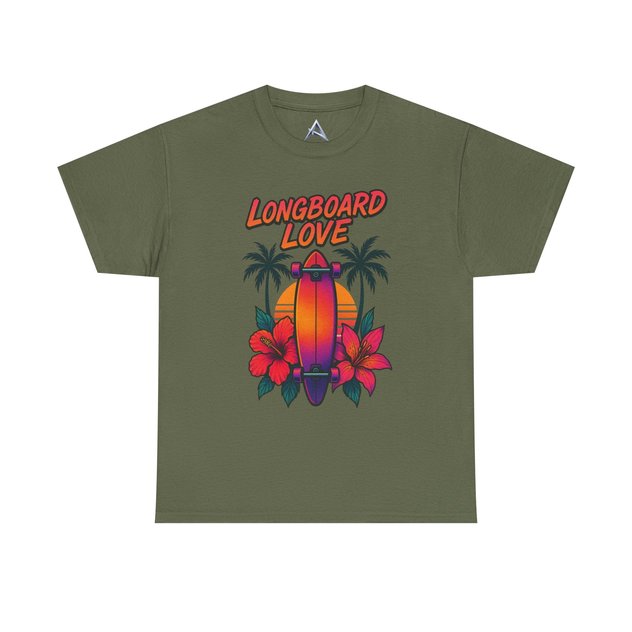 Longboard Love Unisex Heavy Cotton Tee