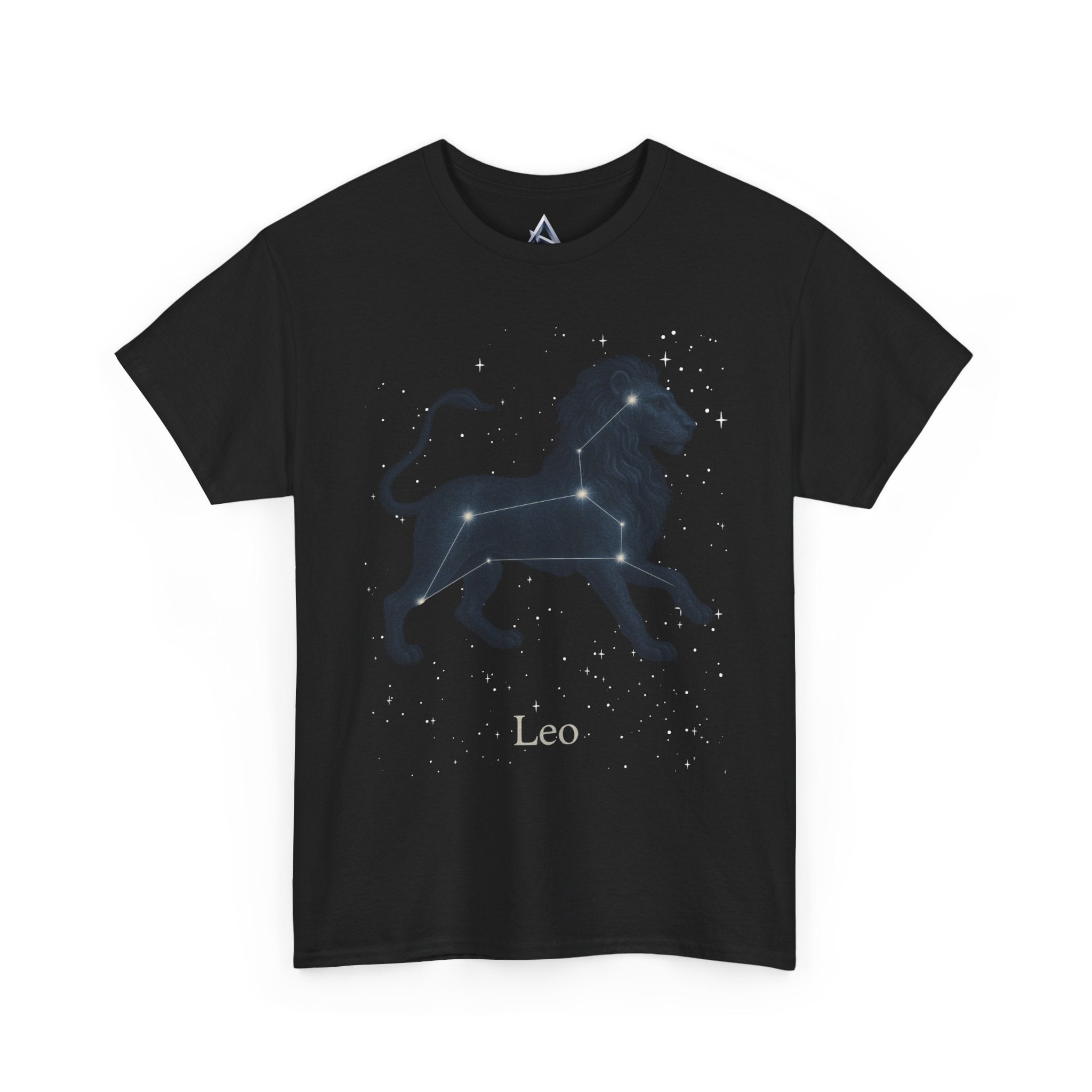 Leo Constellation Zodiac Heavy Cotton Tee
