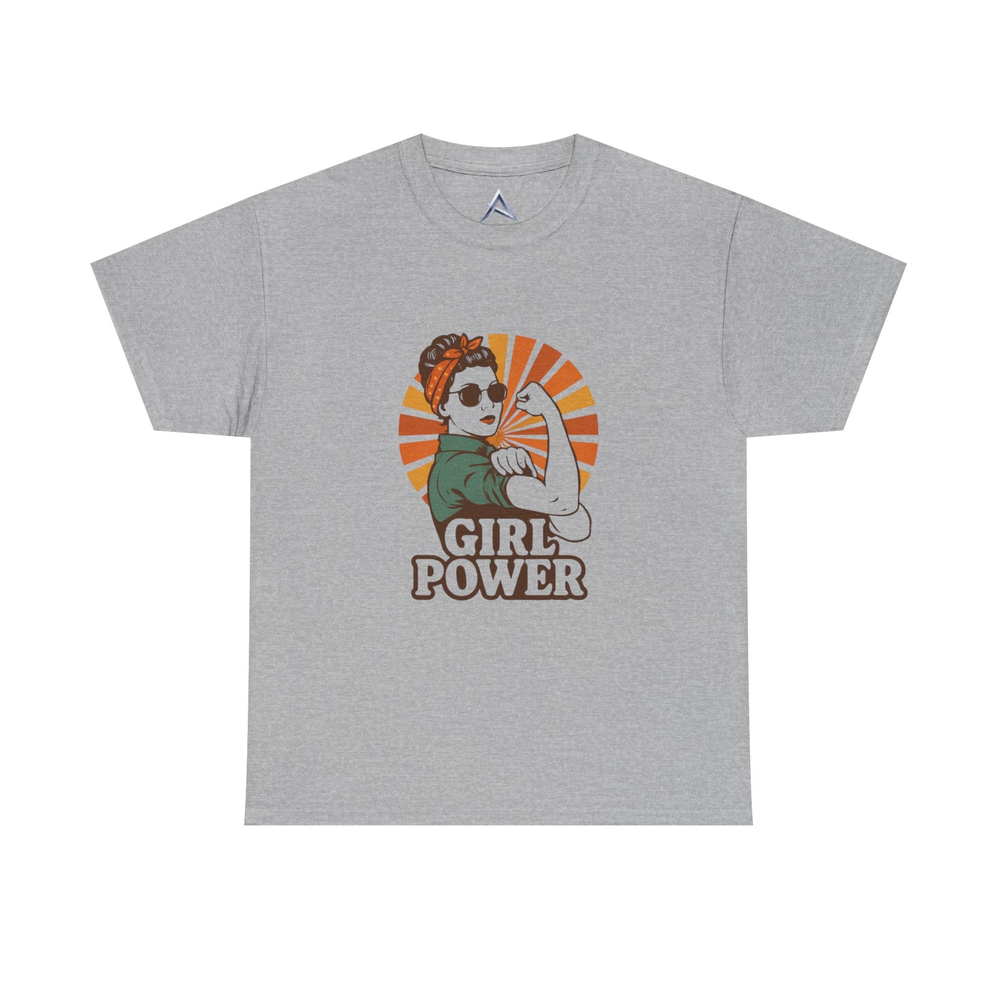 Empowering Girl Power Heavy Cotton Tee