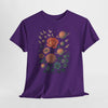 Cosmic Floral Unisex Heavy Cotton Tee