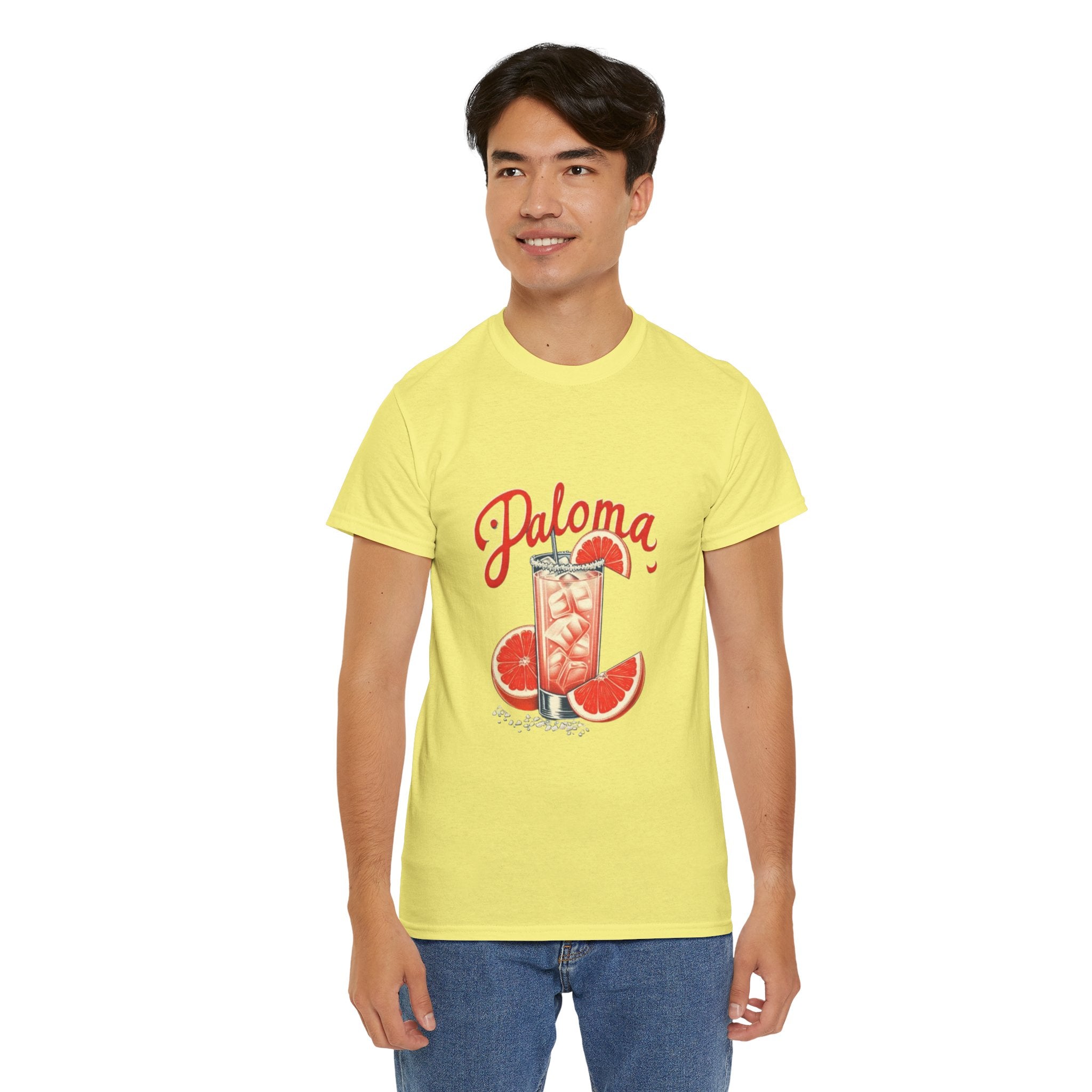 Paloma Cocktail Unisex Heavy Cotton Tee