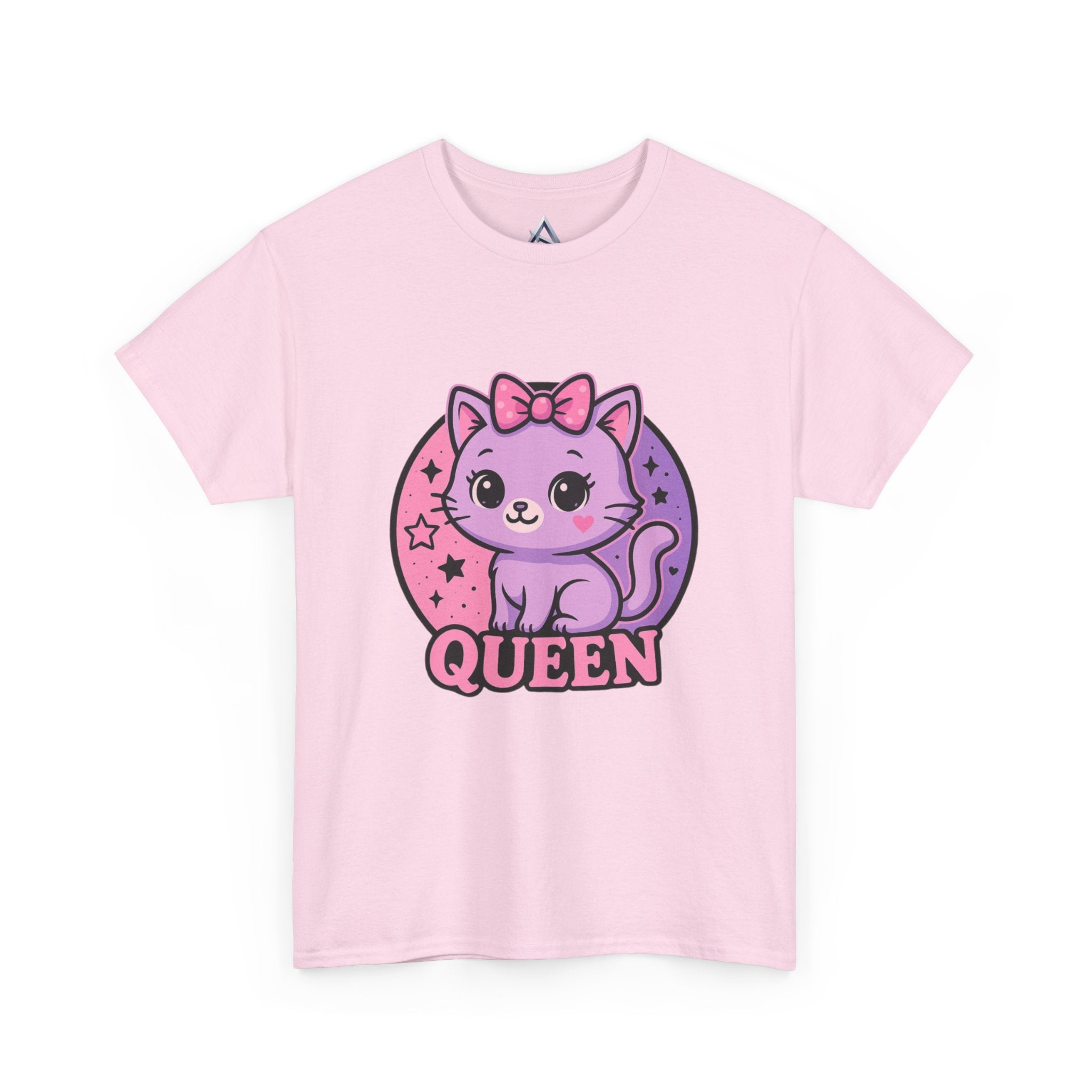 Cute Cat Queen Unisex Heavy Cotton Tee