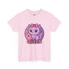 Cute Cat Queen Unisex Heavy Cotton Tee