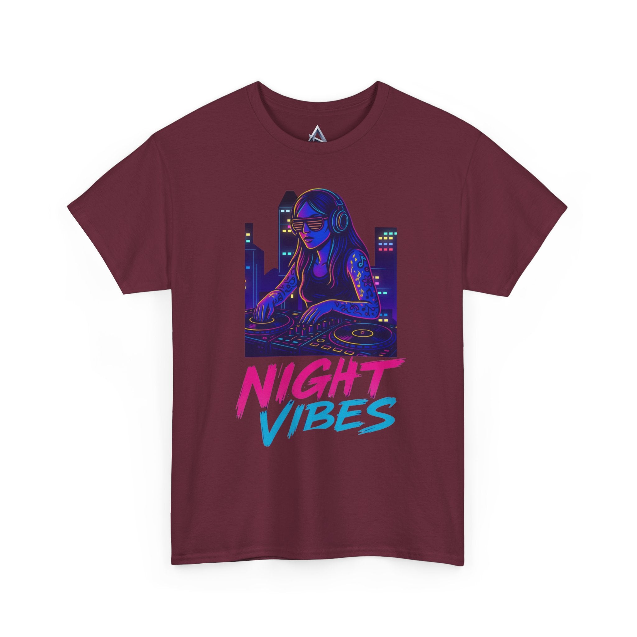 Night Vibes Unisex Heavy Cotton Tee