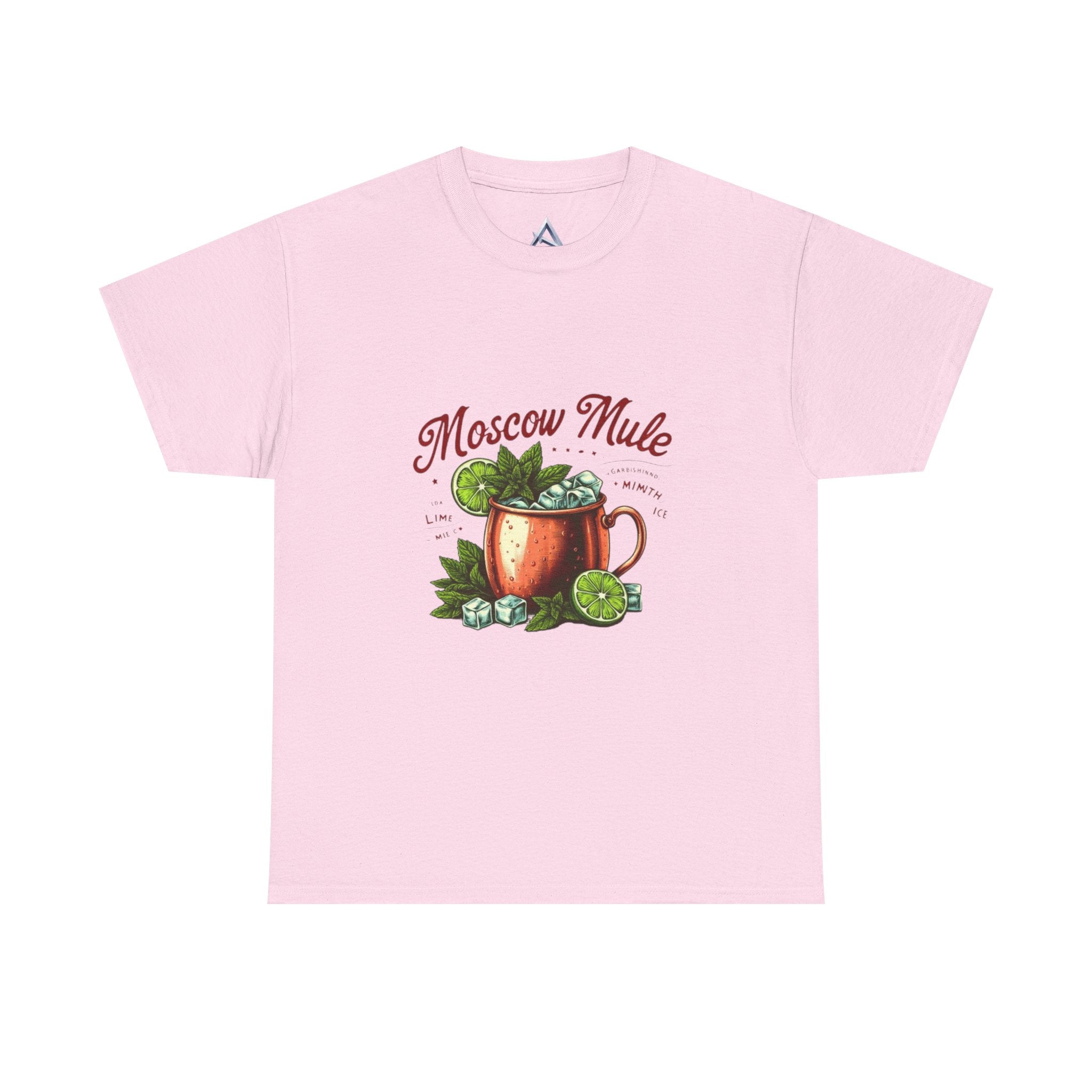 Moscow Mule Cocktail Unisex Heavy Cotton Tee