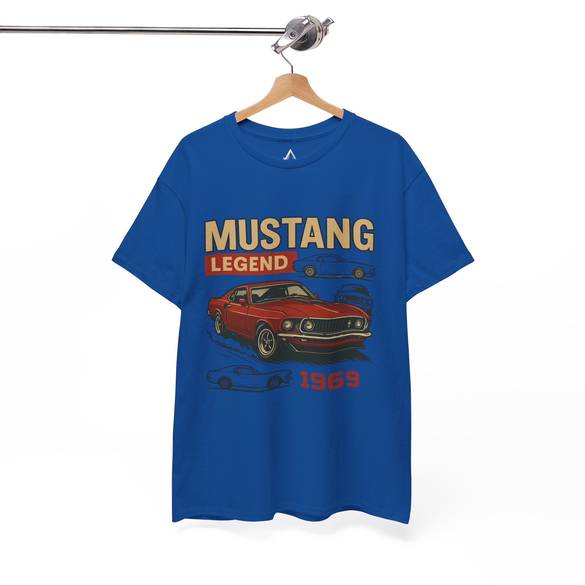 1969 Mustang Legend Unisex Heavy Cotton Tee
