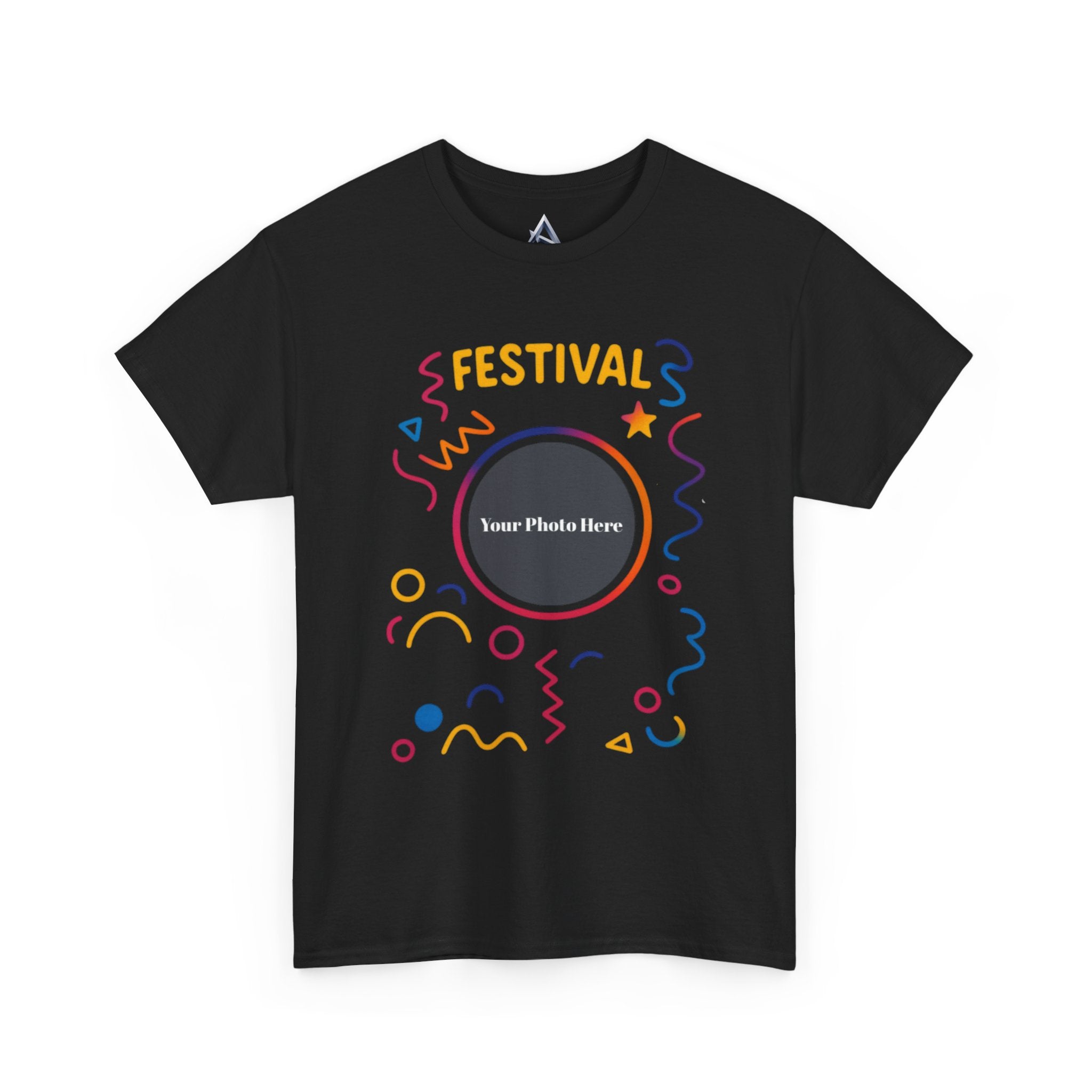 Festival Custom Photo Heavy Cotton Tee