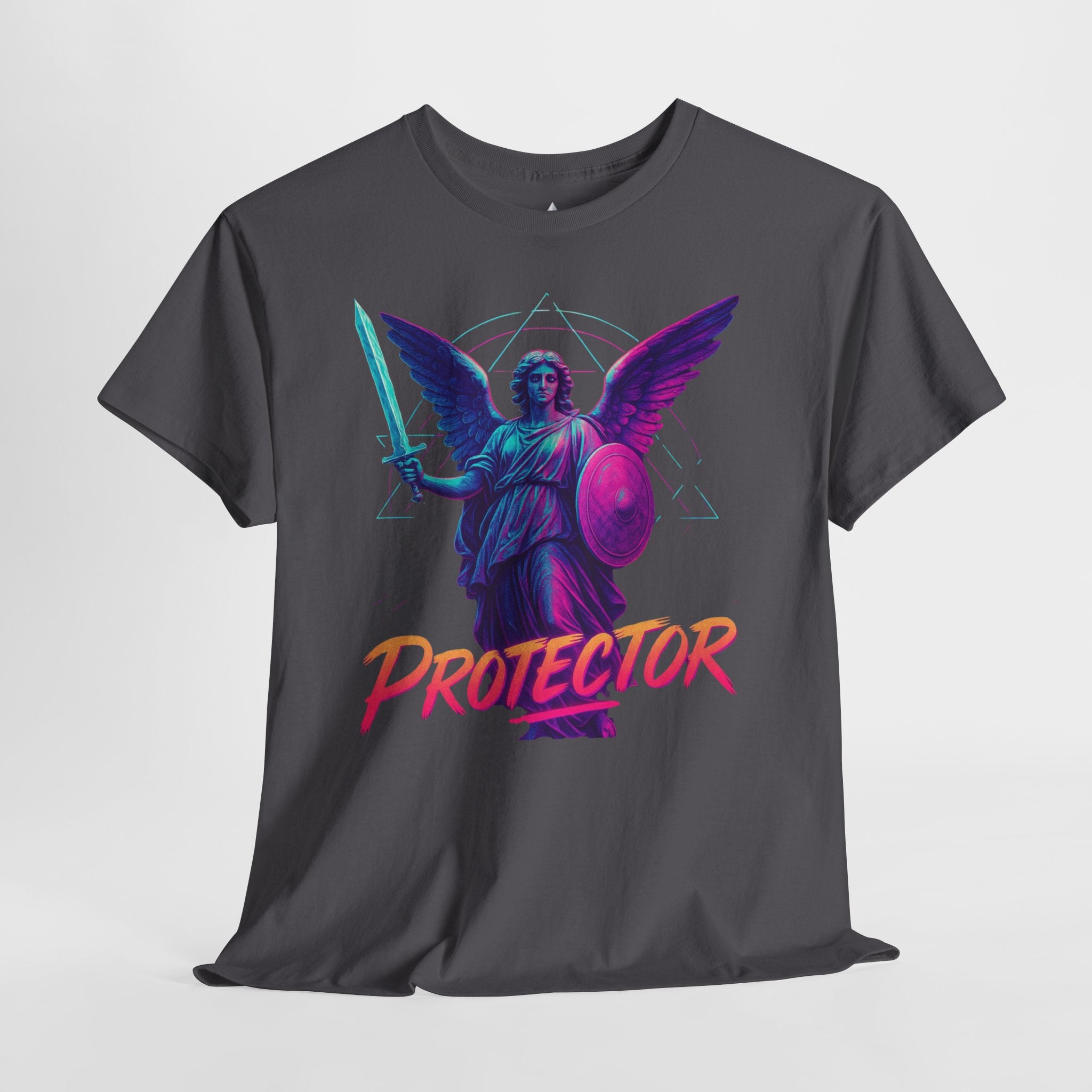 Vibrant Guardian Protector Graphic Heavy Cotton Tee