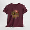 Floral Tribute Heavy Cotton Tee