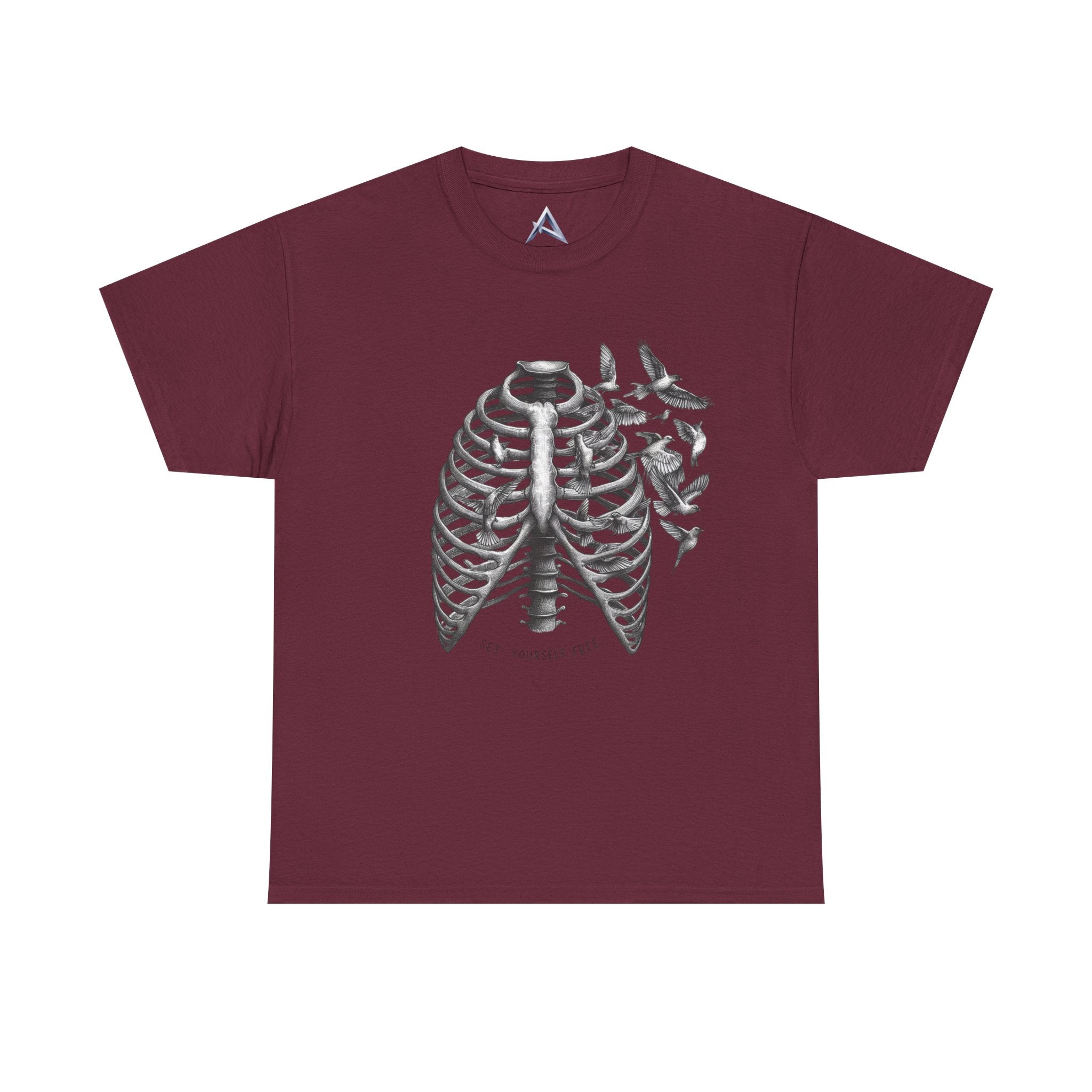Botanical Lungs Unisex Heavy Cotton Tee