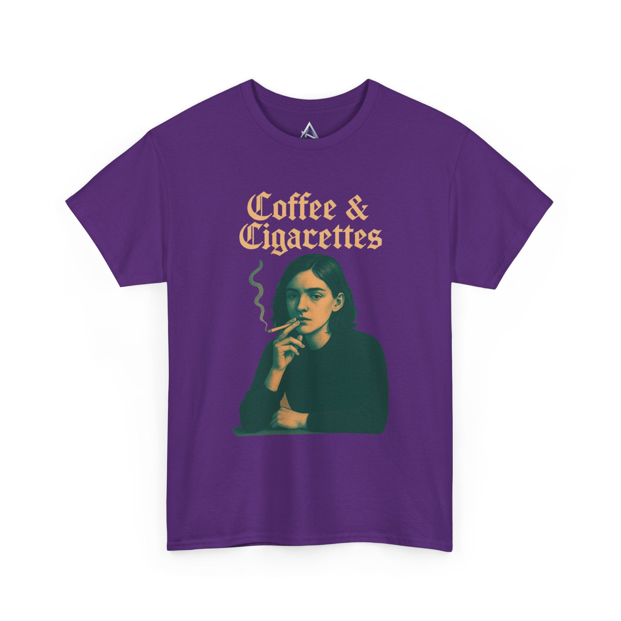 Chic Coffee & Cigarettes Heavy Cotton Tee
