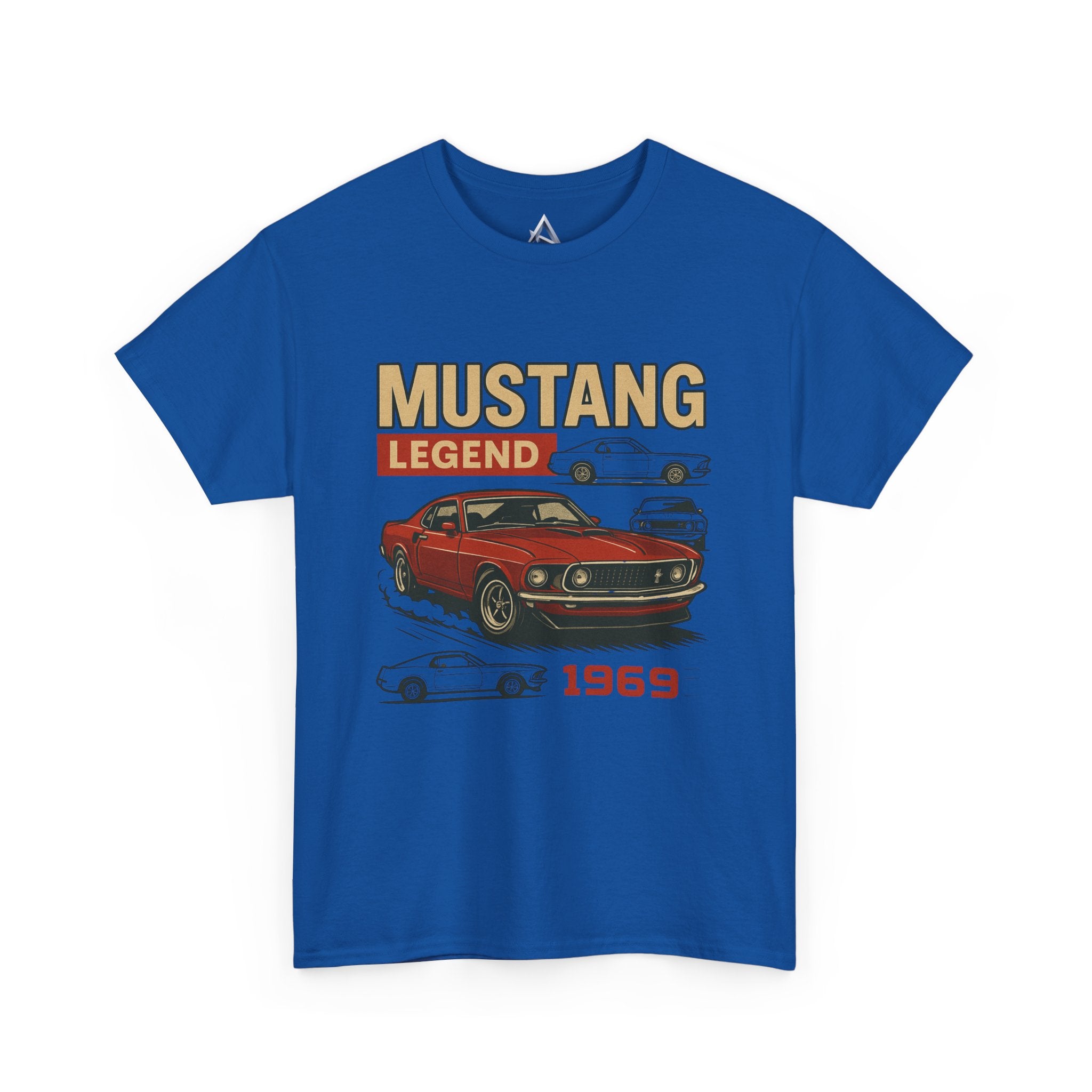 1969 Mustang Legend Unisex Heavy Cotton Tee