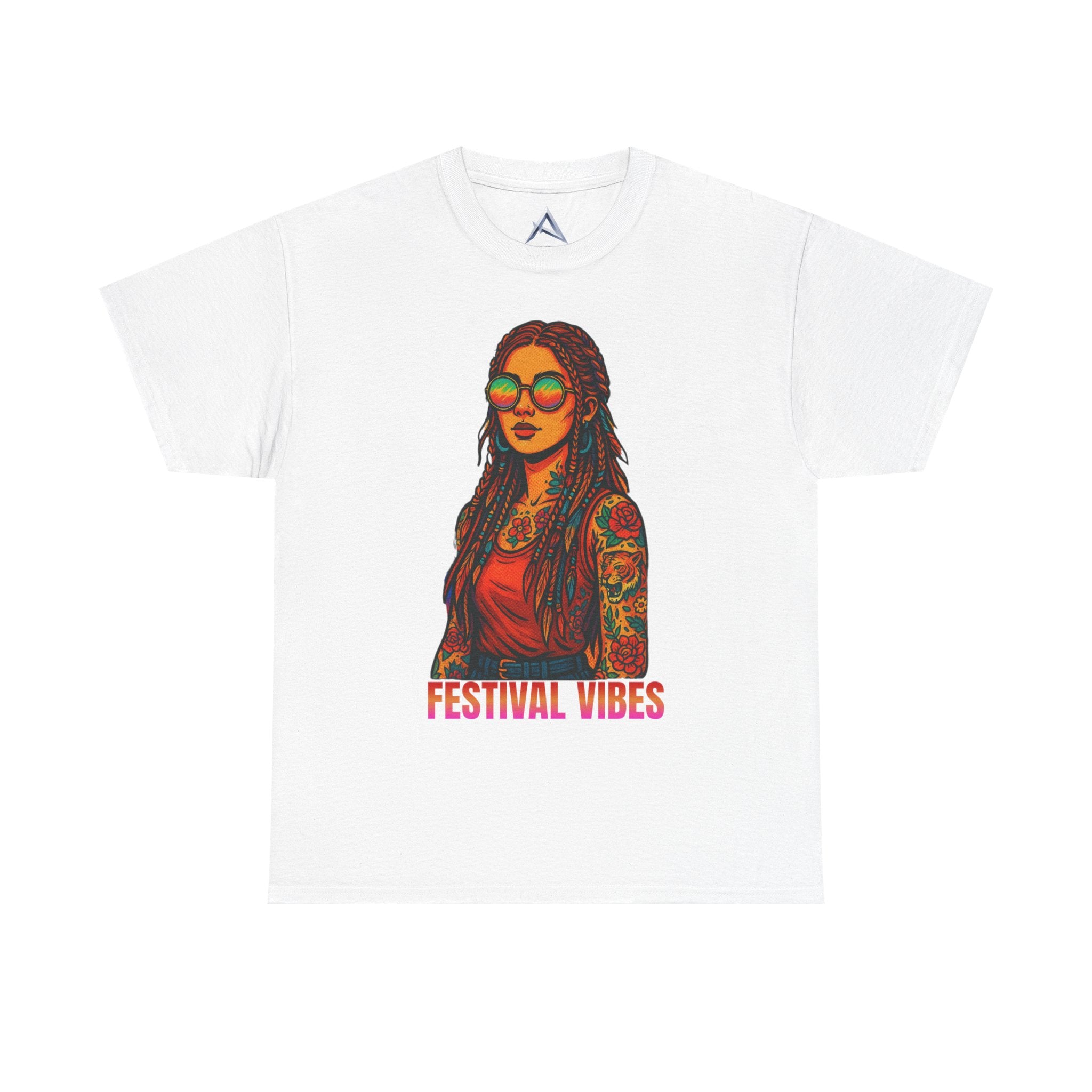 Festival Vibes Unisex Heavy Cotton Tee