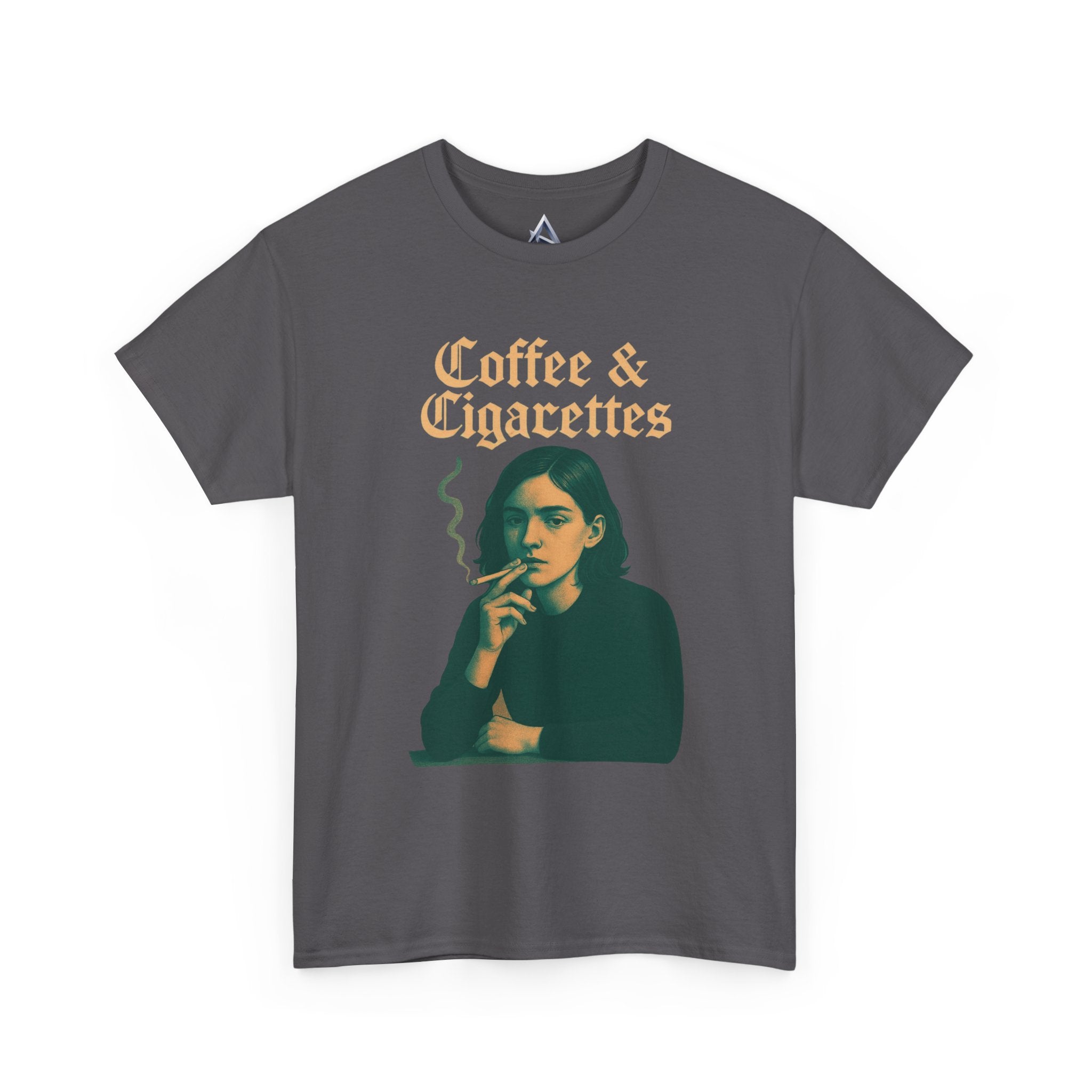 Chic Coffee & Cigarettes Heavy Cotton Tee