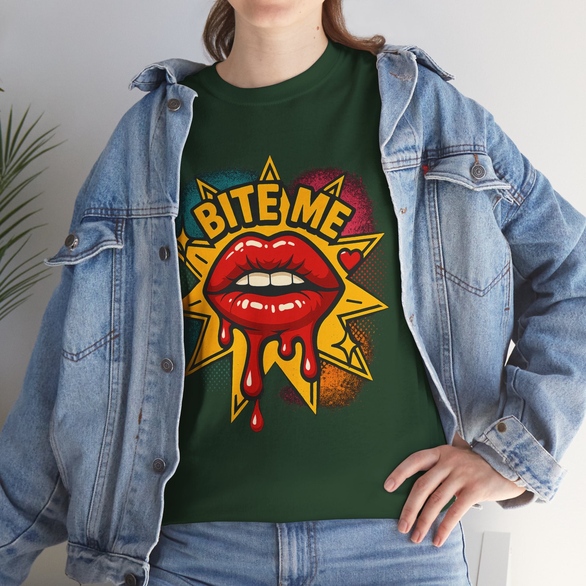 Bite Me Unisex Heavy Cotton Tee