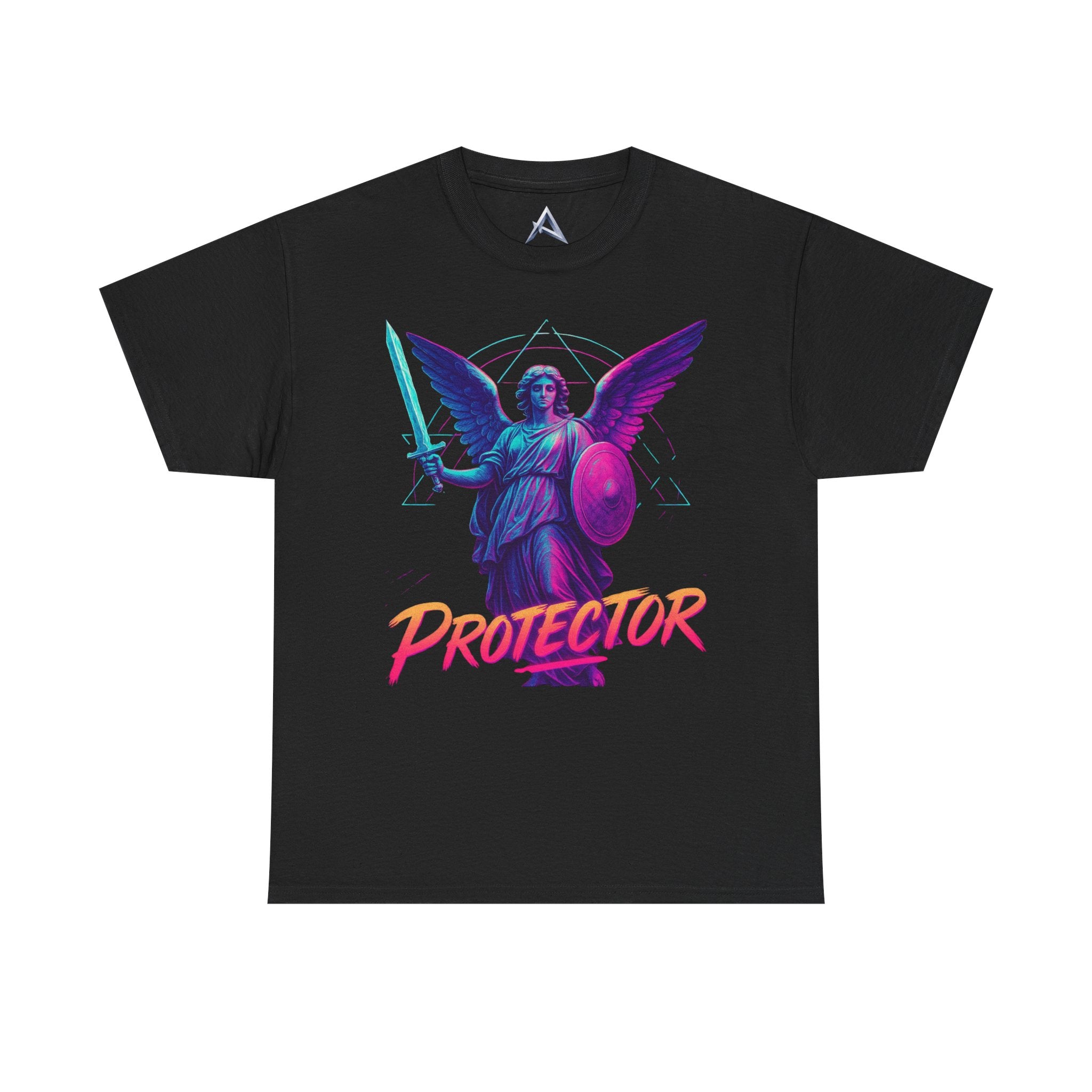 Vibrant Guardian Protector Graphic Heavy Cotton Tee