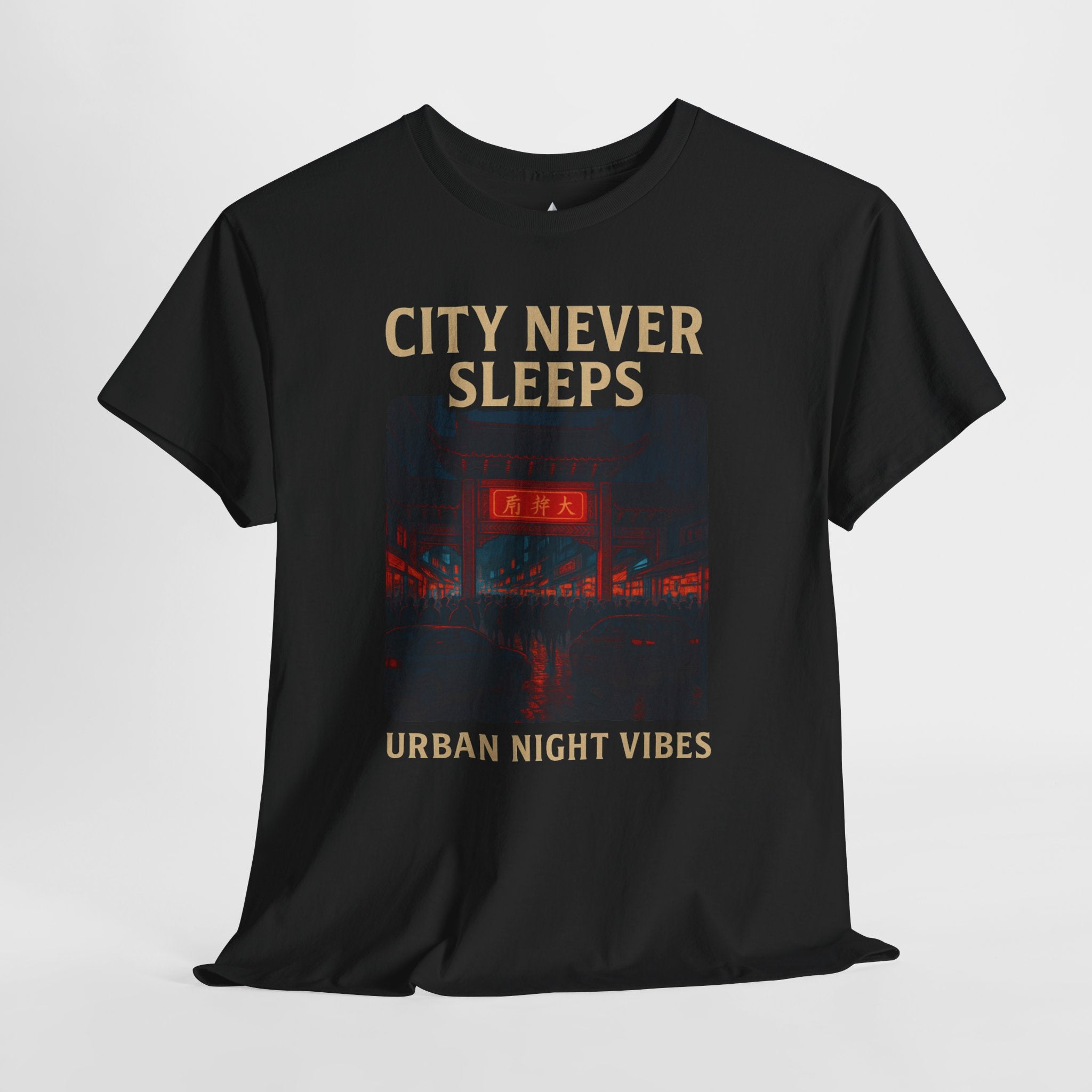 Urban City Night Vibes Unisex Heavy Cotton Tee