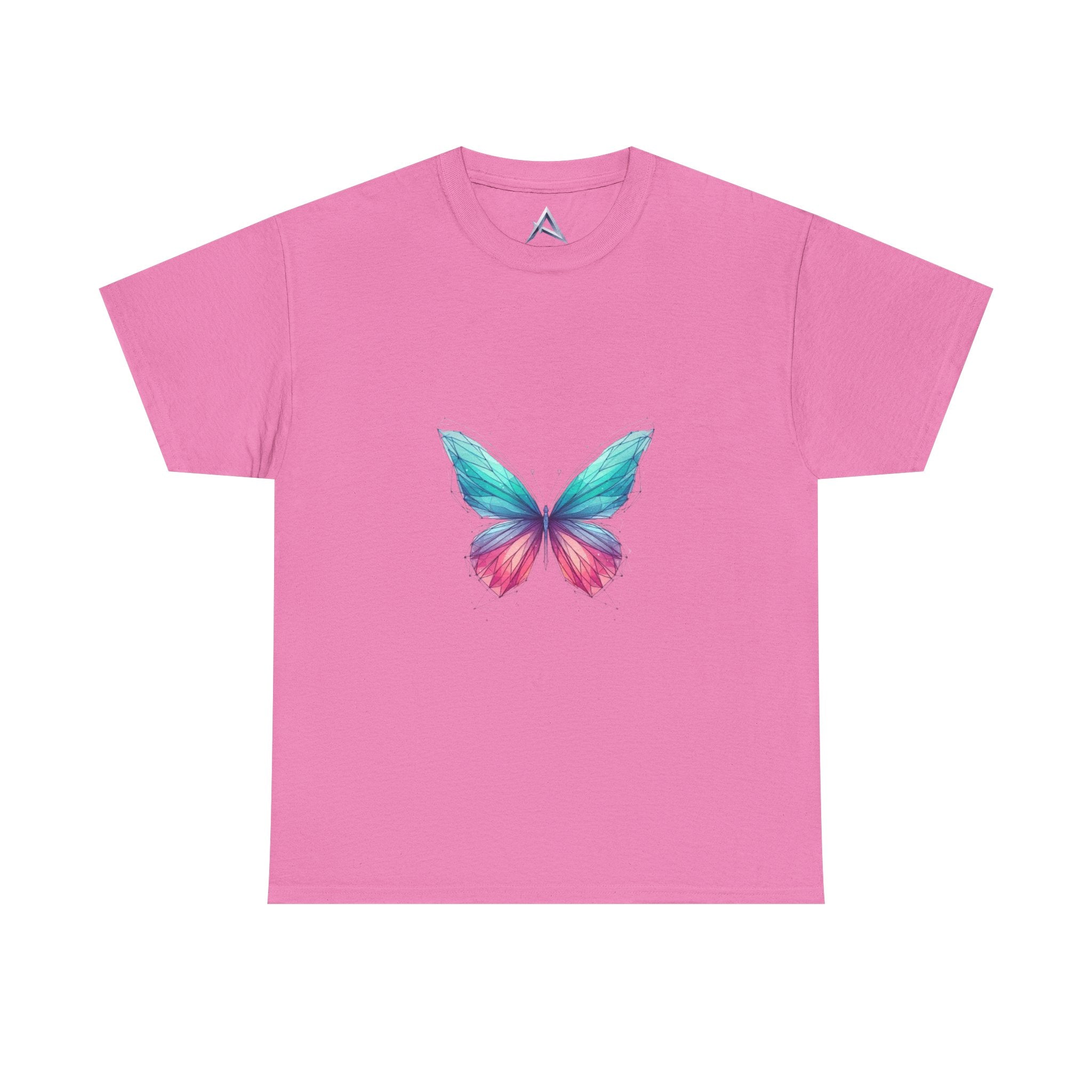 Vibrant Butterfly Unisex Heavy Cotton Tee