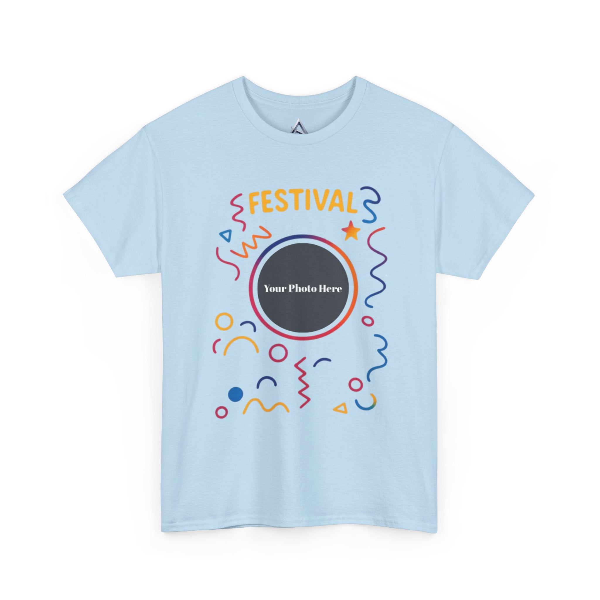 Festival Custom Photo Heavy Cotton Tee