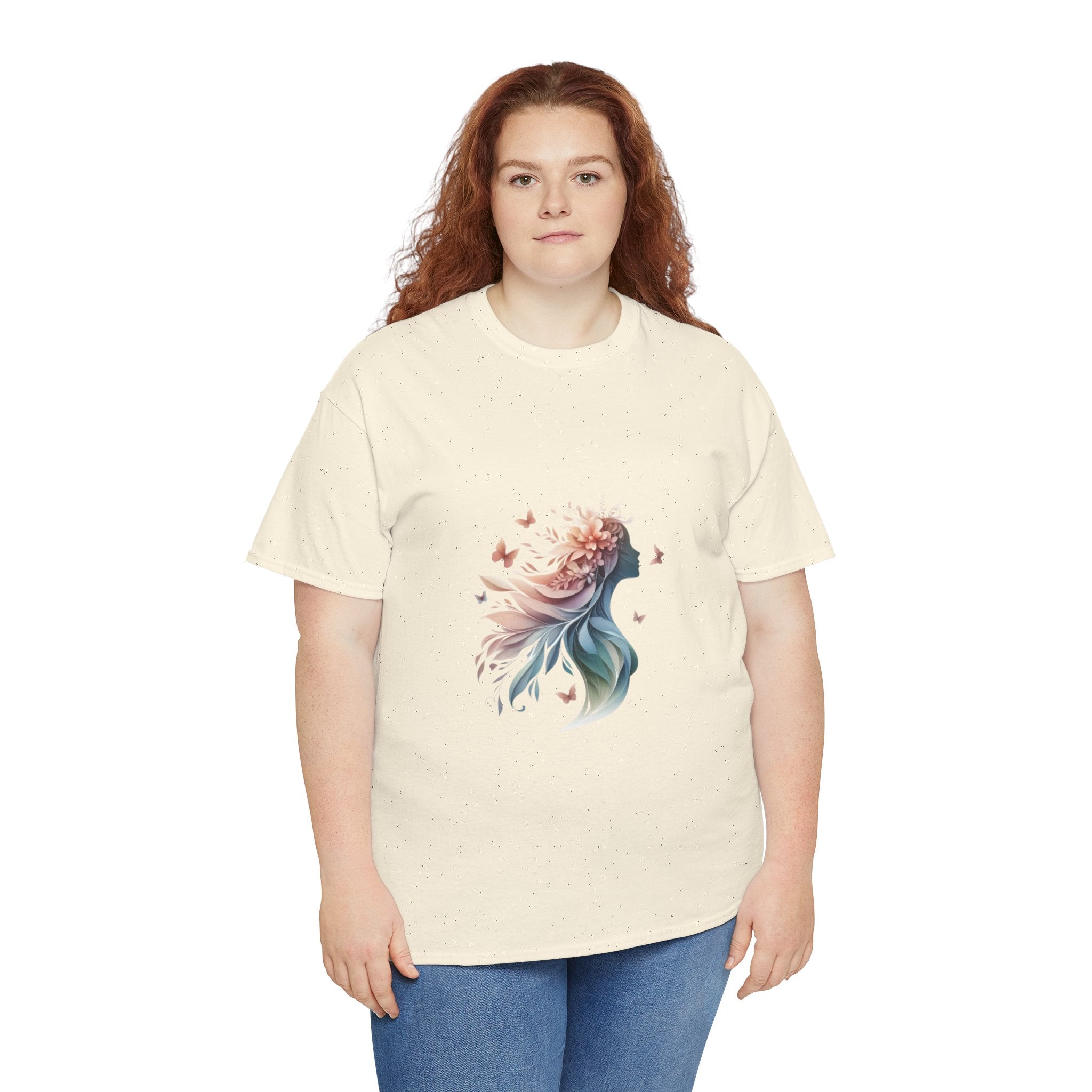 Whimsical Butterfly Dreamer Unisex Heavy Cotton Tee