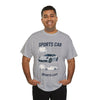 Sporty Car Graphic Heavy Cotton Tee