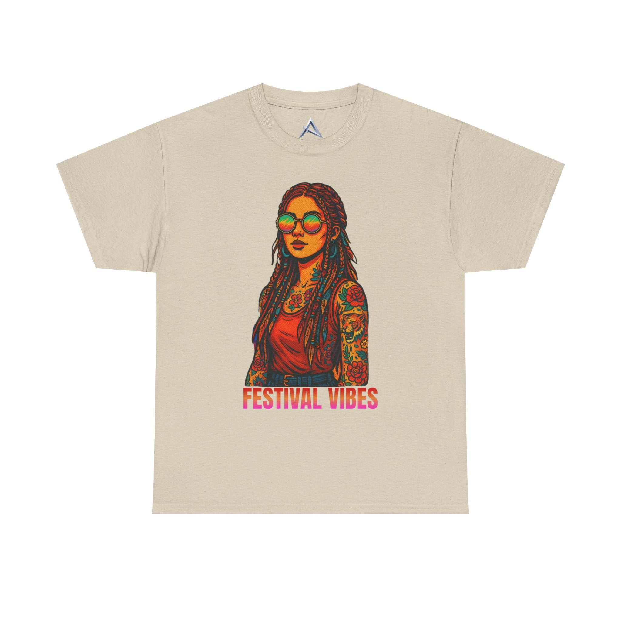 Festival Vibes Unisex Heavy Cotton Tee