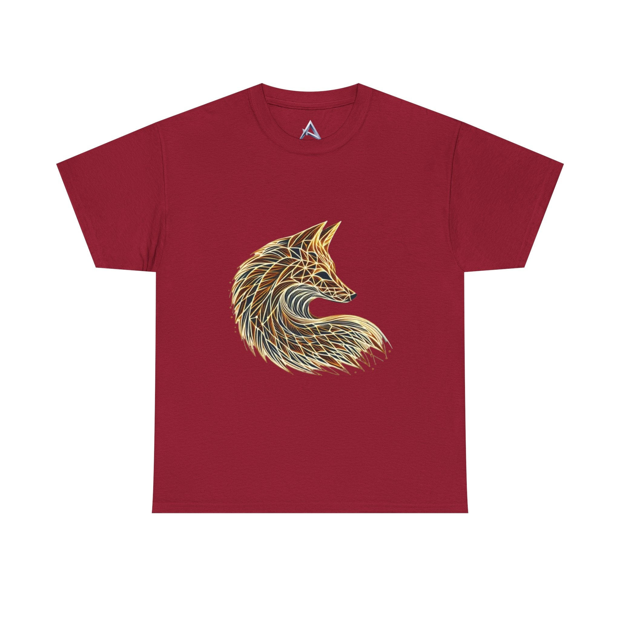 Natural Wolf Graphic Unisex Heavy Cotton Tee