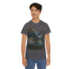 Nature-Inspired Unisex Heavy Cotton Tee, Outdoor, Adventure, Casual Wear, Gift for Nature Lovers, Hiking Merchandise