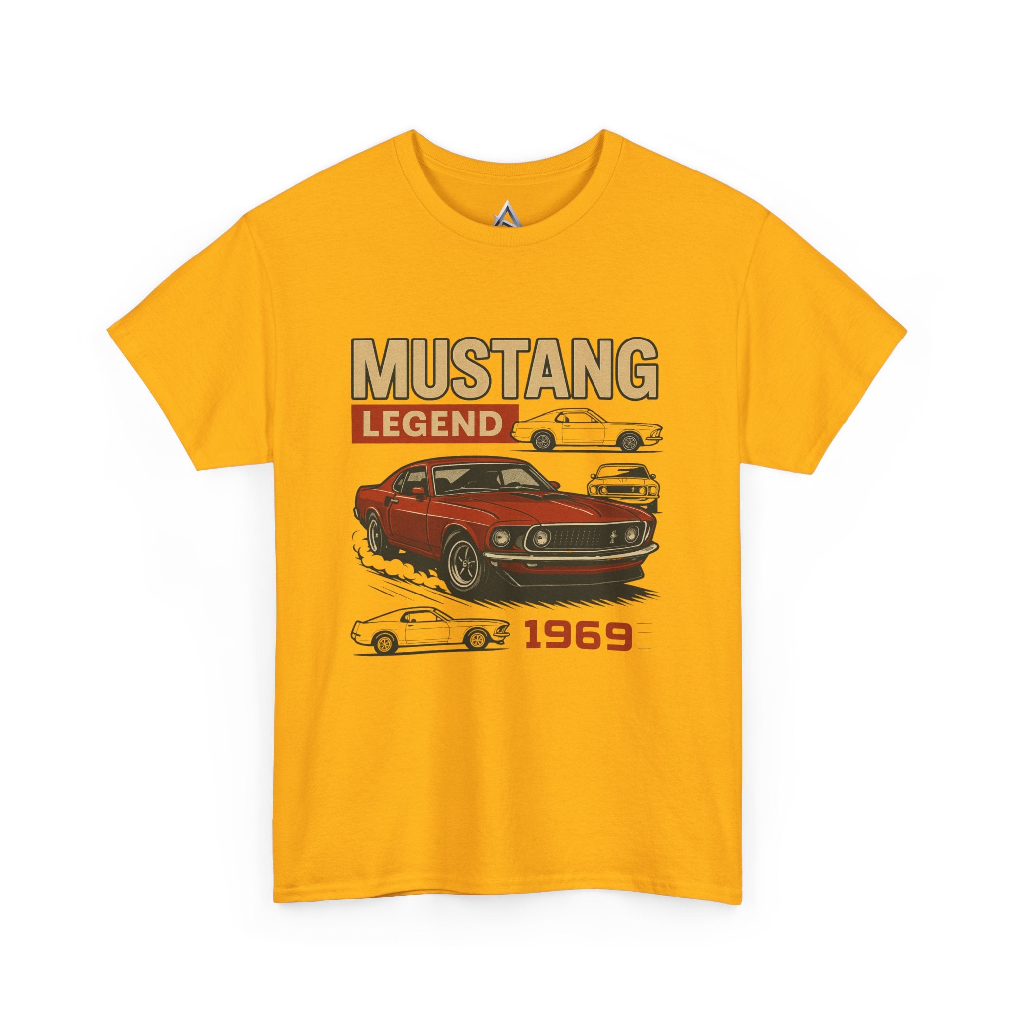 1969 Mustang Legend Unisex Heavy Cotton Tee