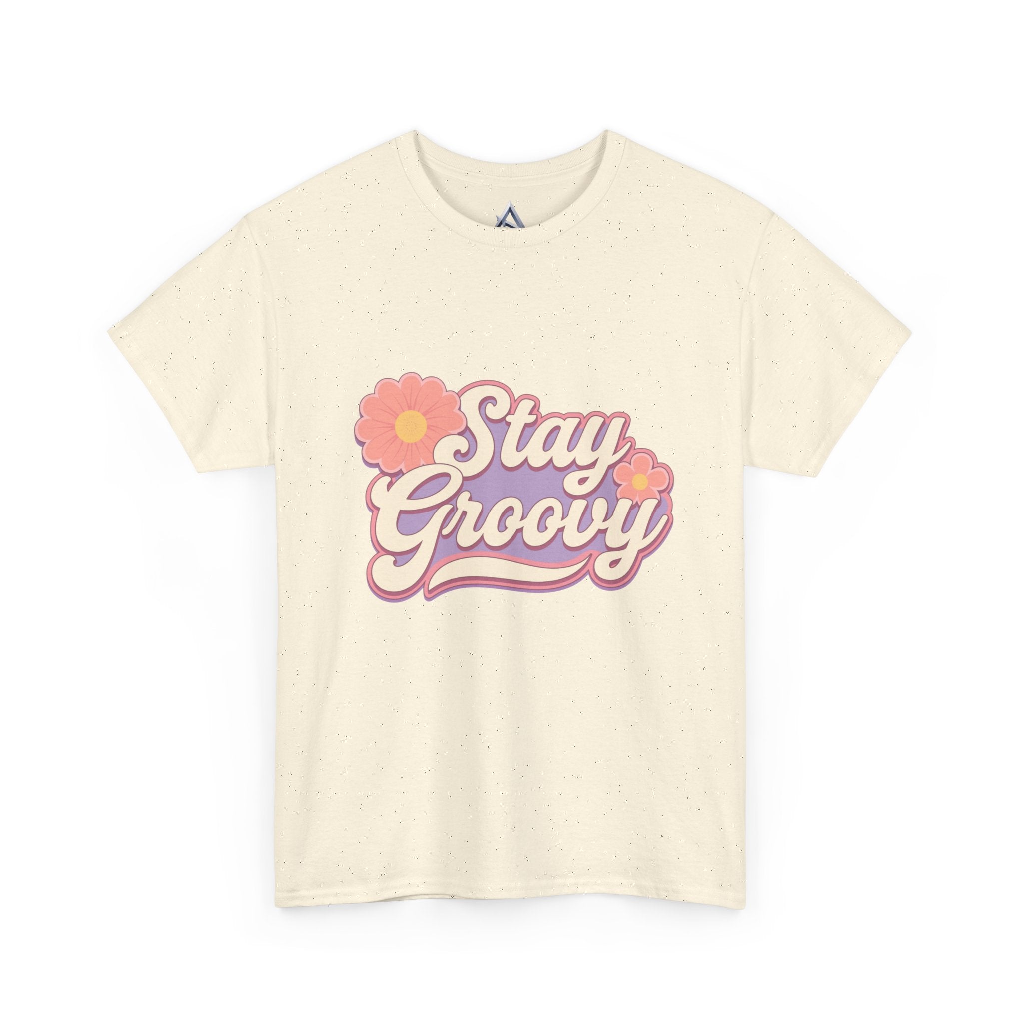 Stay Groovy Retro Unisex Heavy Cotton Tee