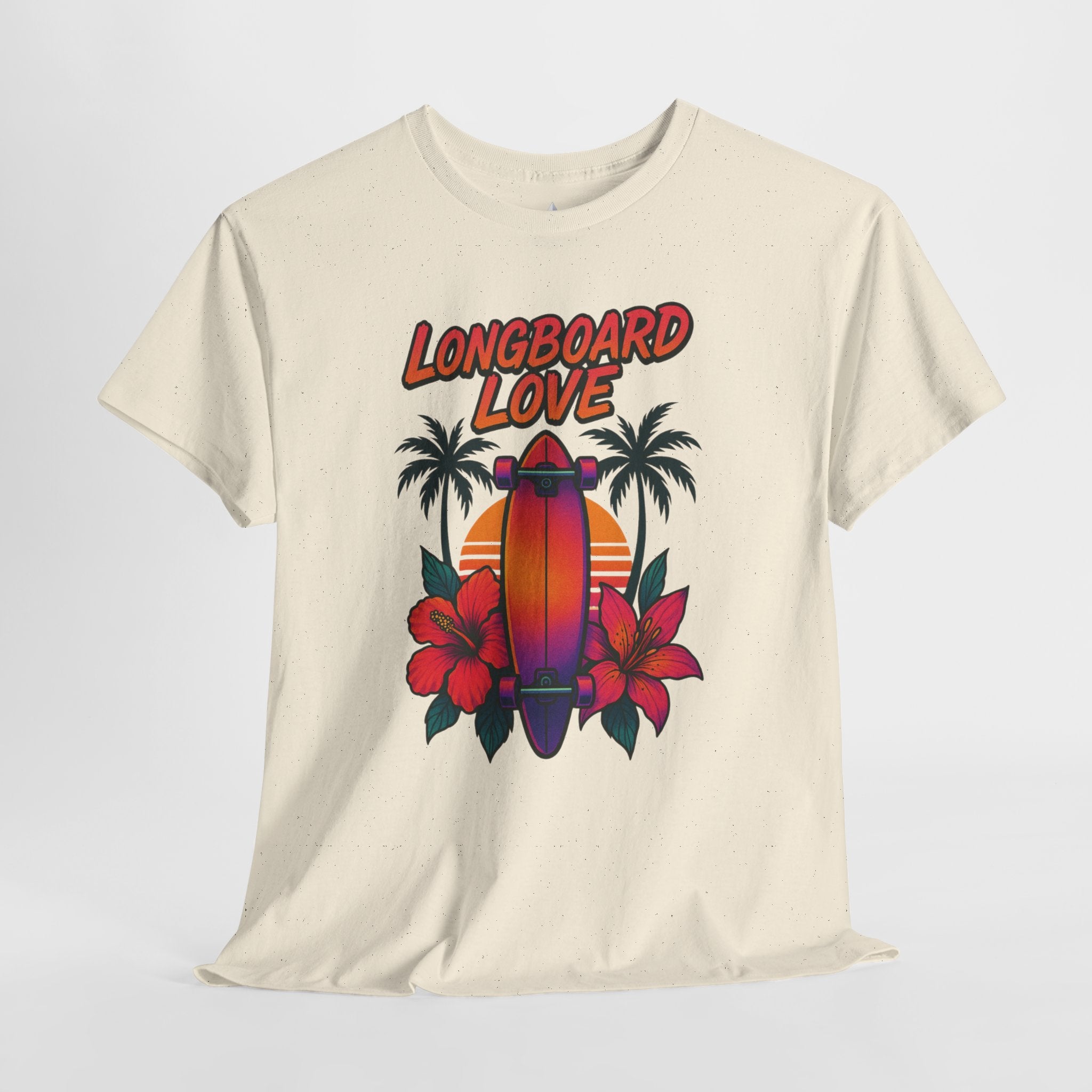 Longboard Love Unisex Heavy Cotton Tee