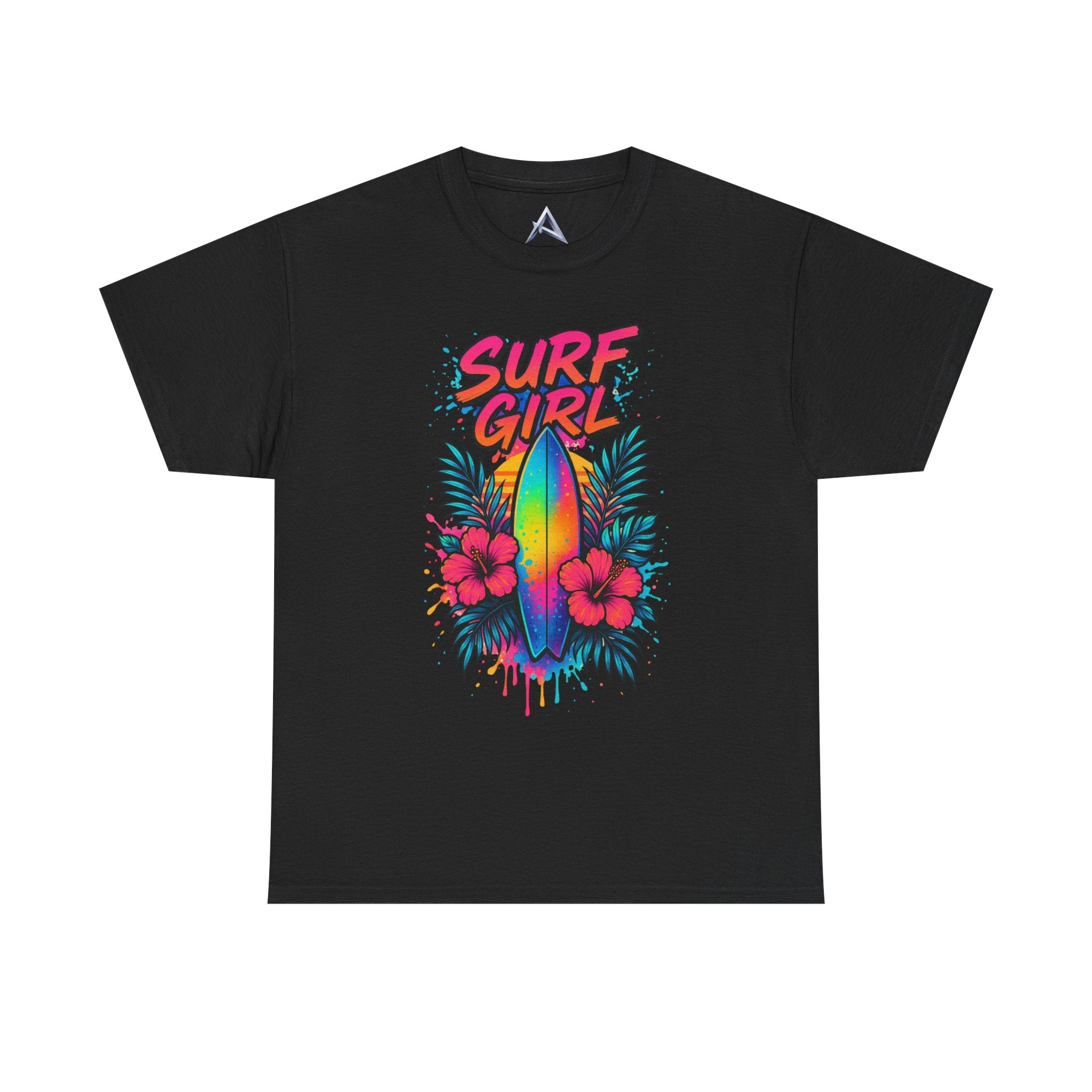 Surf Girl Vintage Heavy Cotton Tee