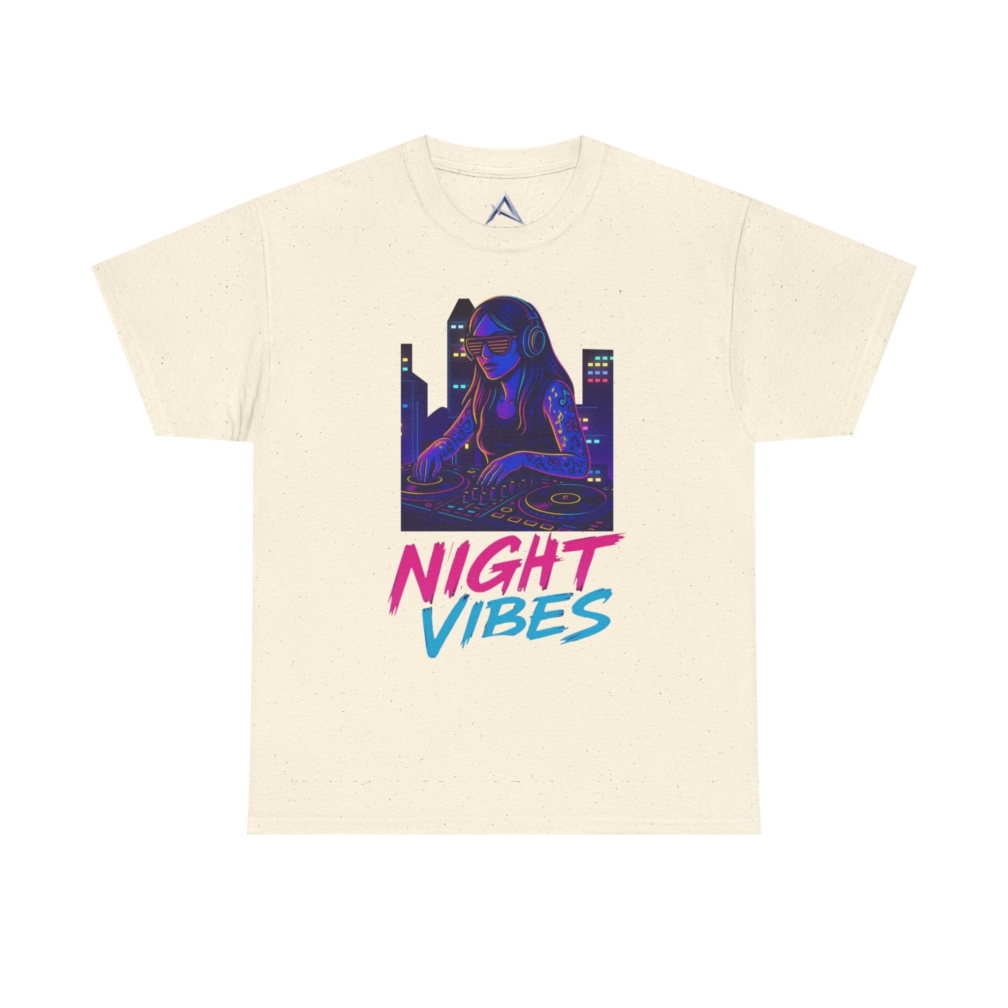 Night Vibes Unisex Heavy Cotton Tee