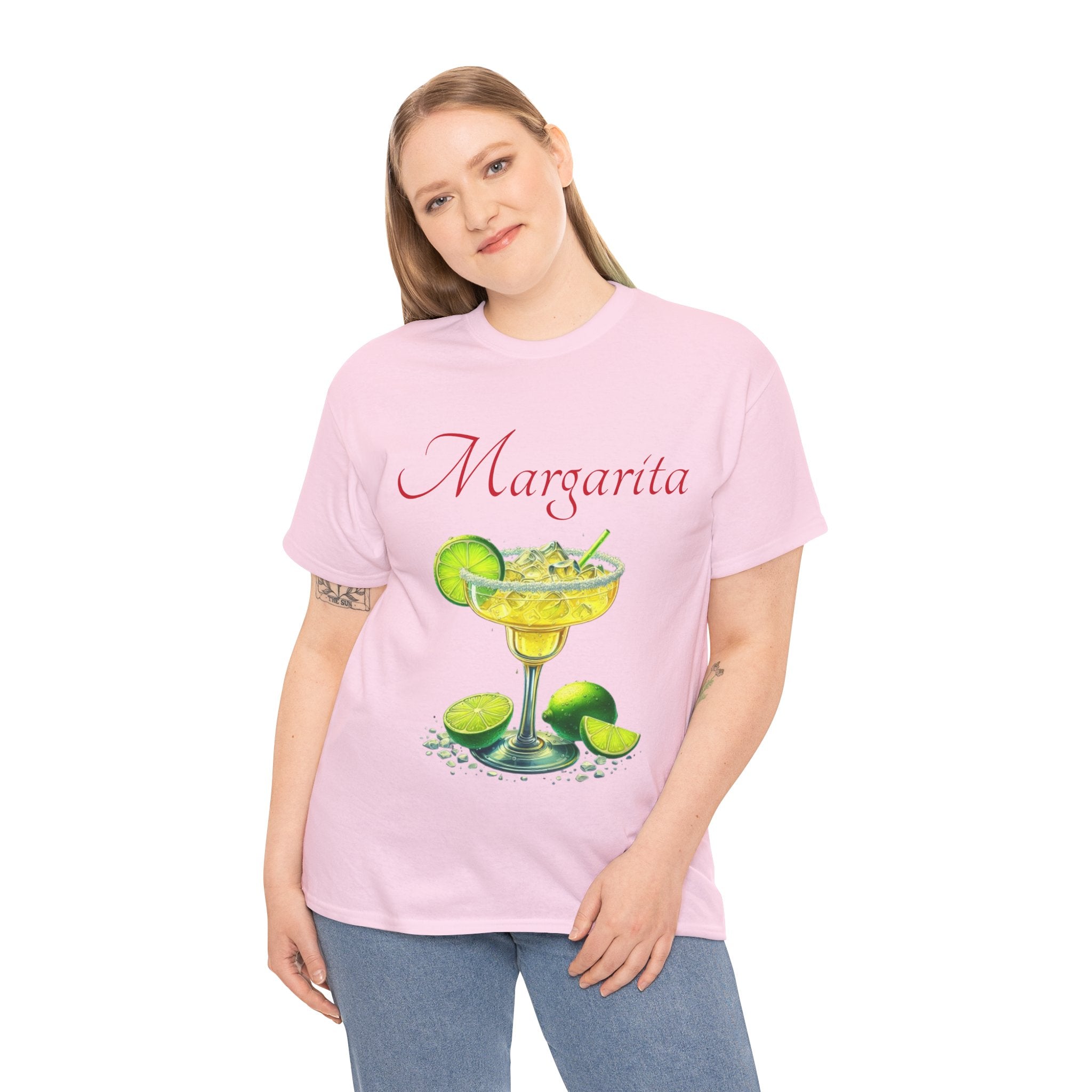 Margarita Cocktail Unisex Heavy Cotton Tee